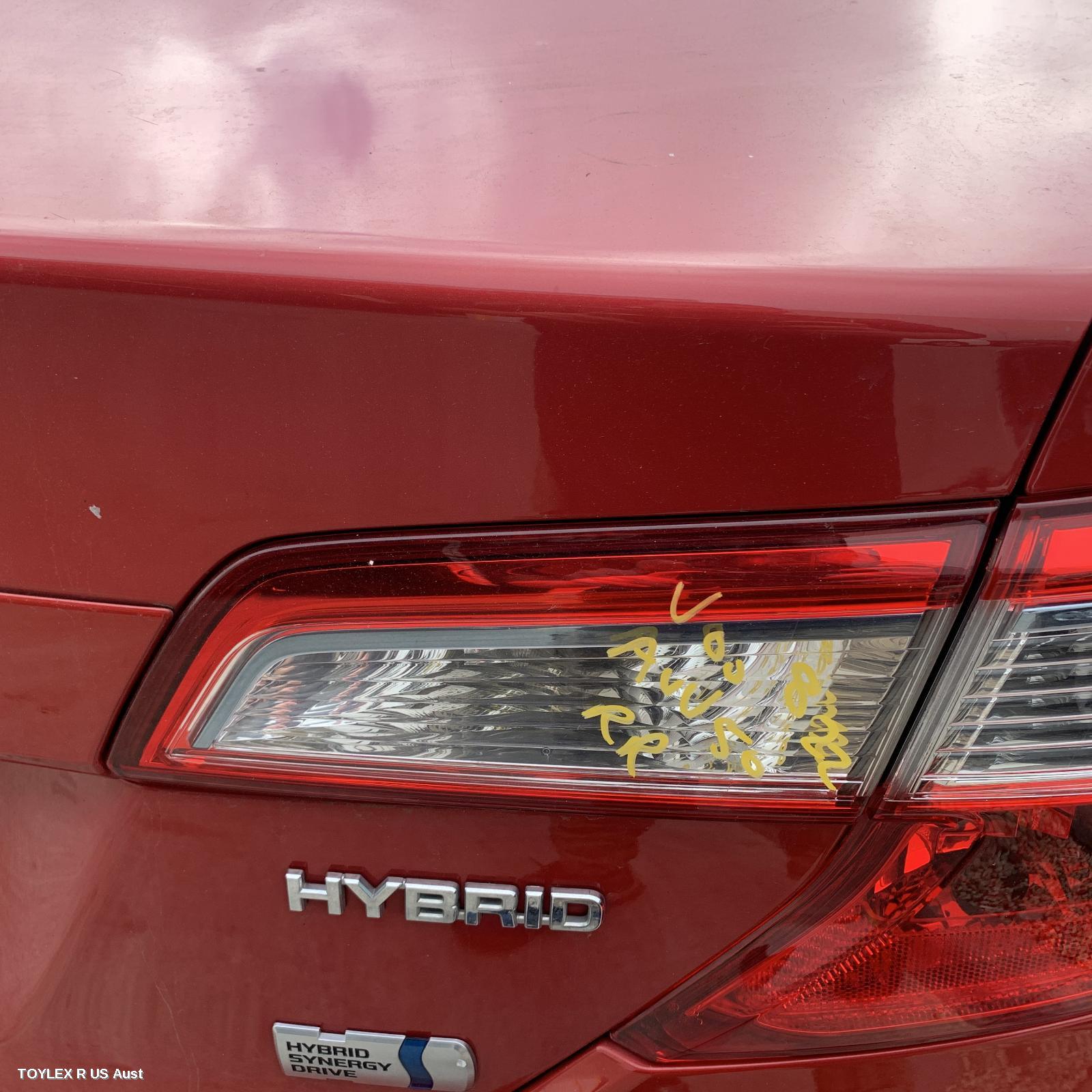 TOYOTA CAMRY 2012 Rear Garnish BOOTLID LAMP (RH SIDE), AVV50, HYBRID