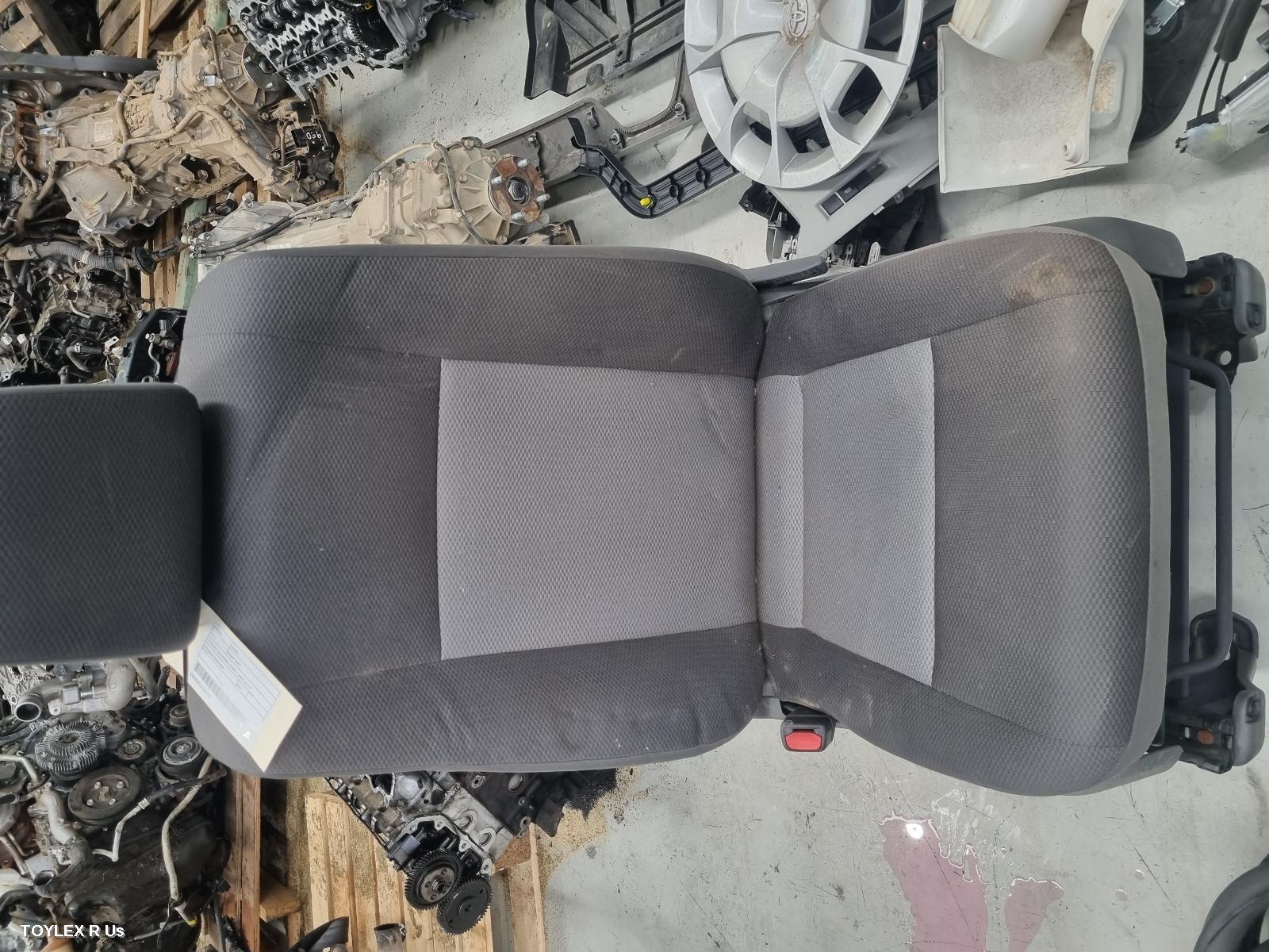 TOYOTA HIACE 2021 Front Seat LH FRONT, 300 SERIES, CLOTH, GREY