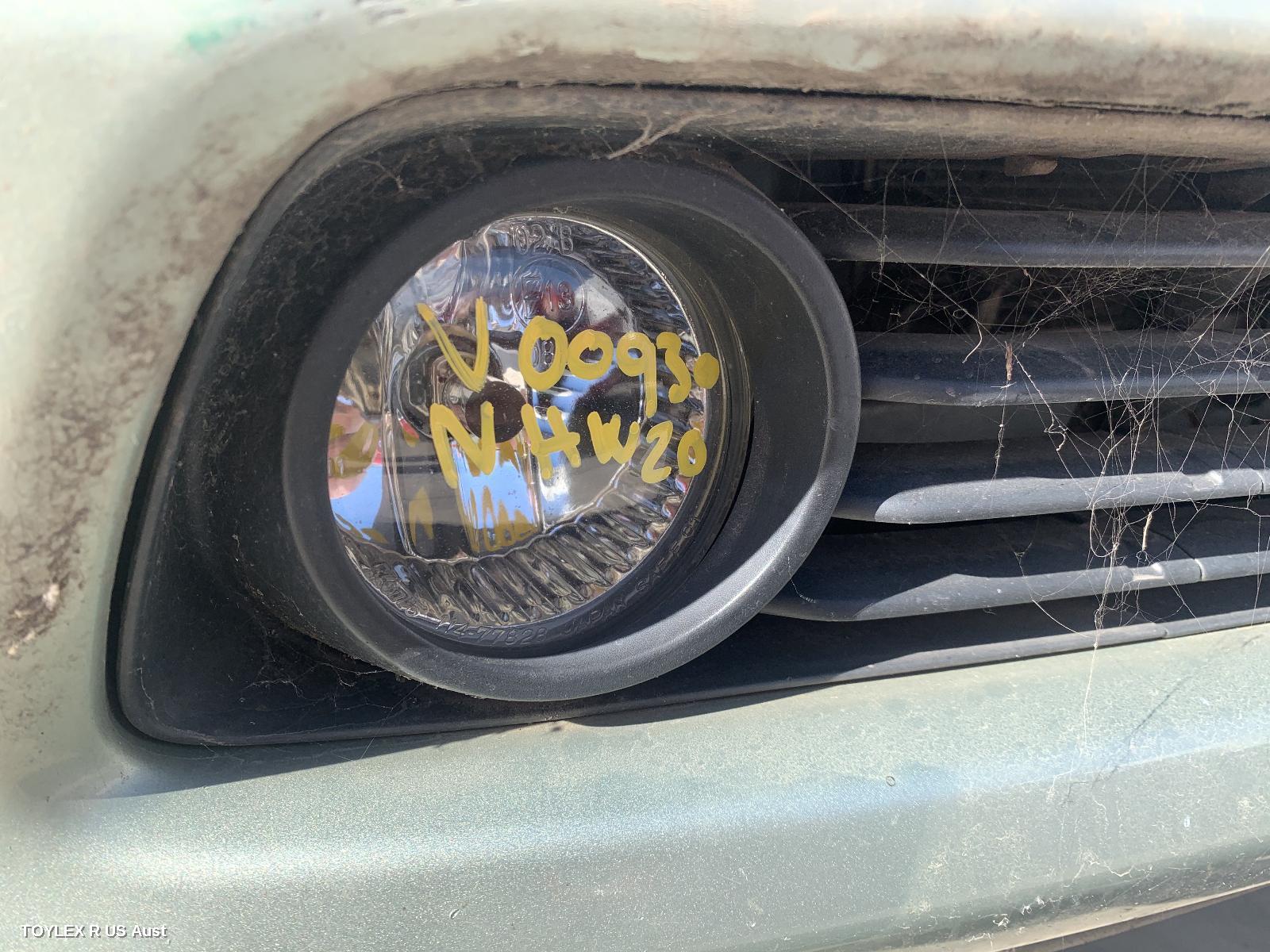 TOYOTA PRIUS 2006 Right Indicator/Fog/Side NHW20R, BUMPER FOGLAMP