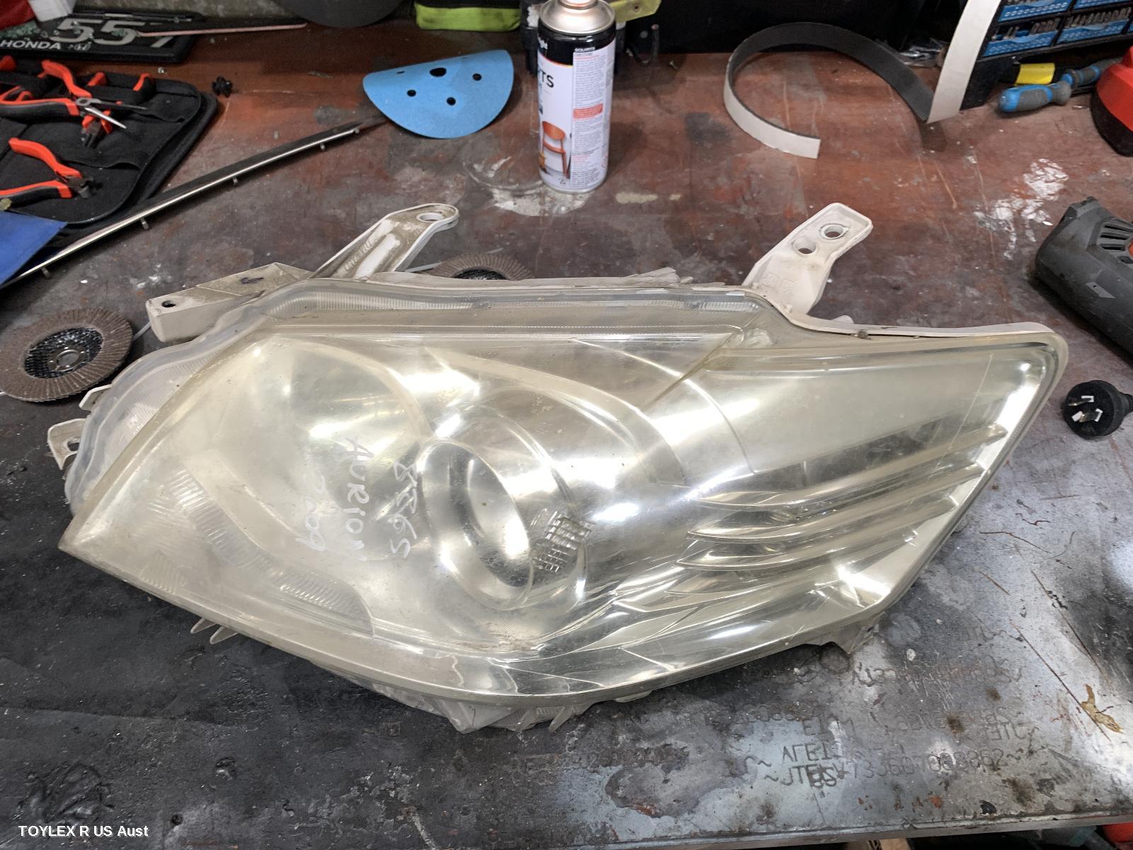 TOYOTA AURION 2011 Left Headlamp GSV40R, AT-X/PRODIGY