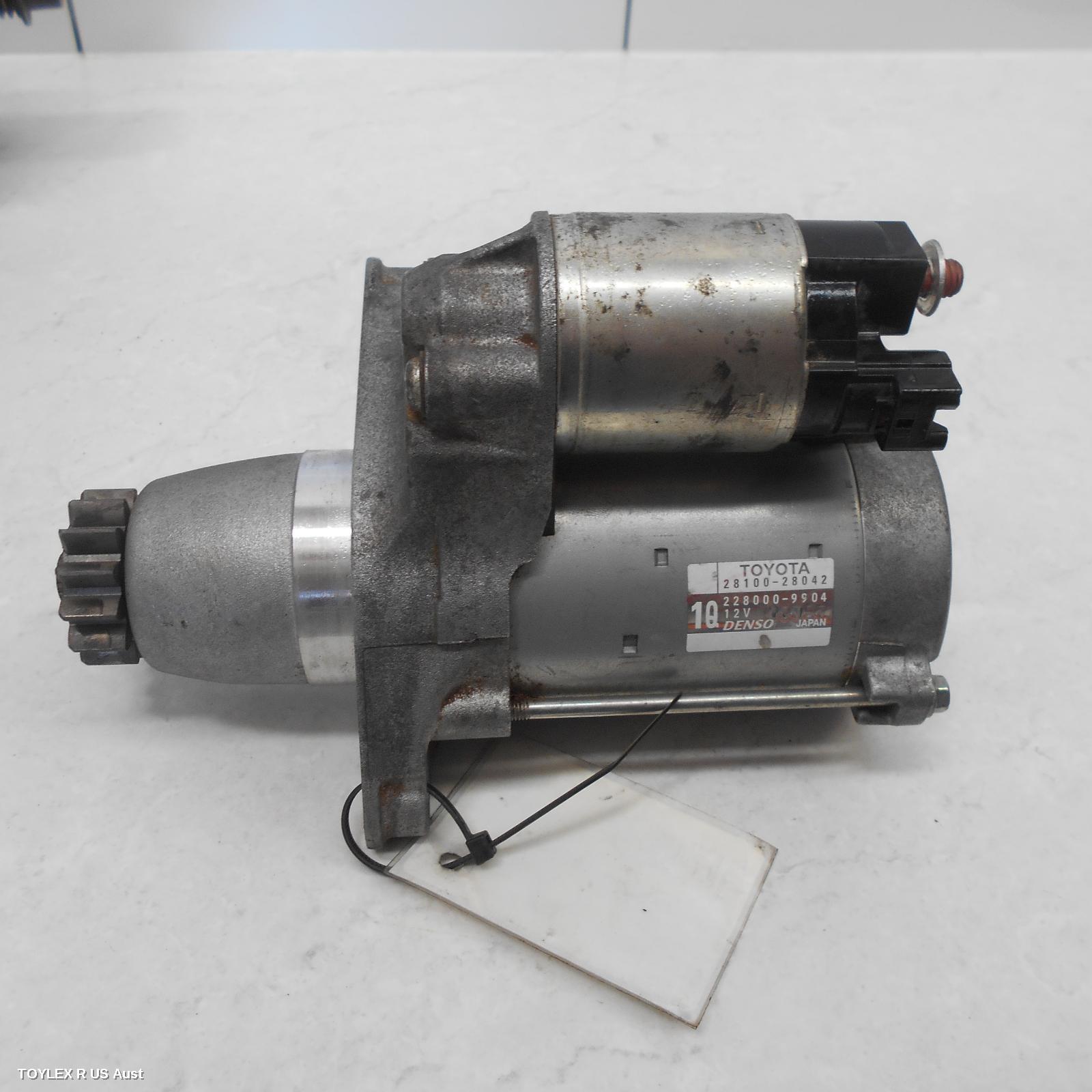 TOYOTA RUKUS 2014 Starter 2.4, 2AZ-FE, AZE151R