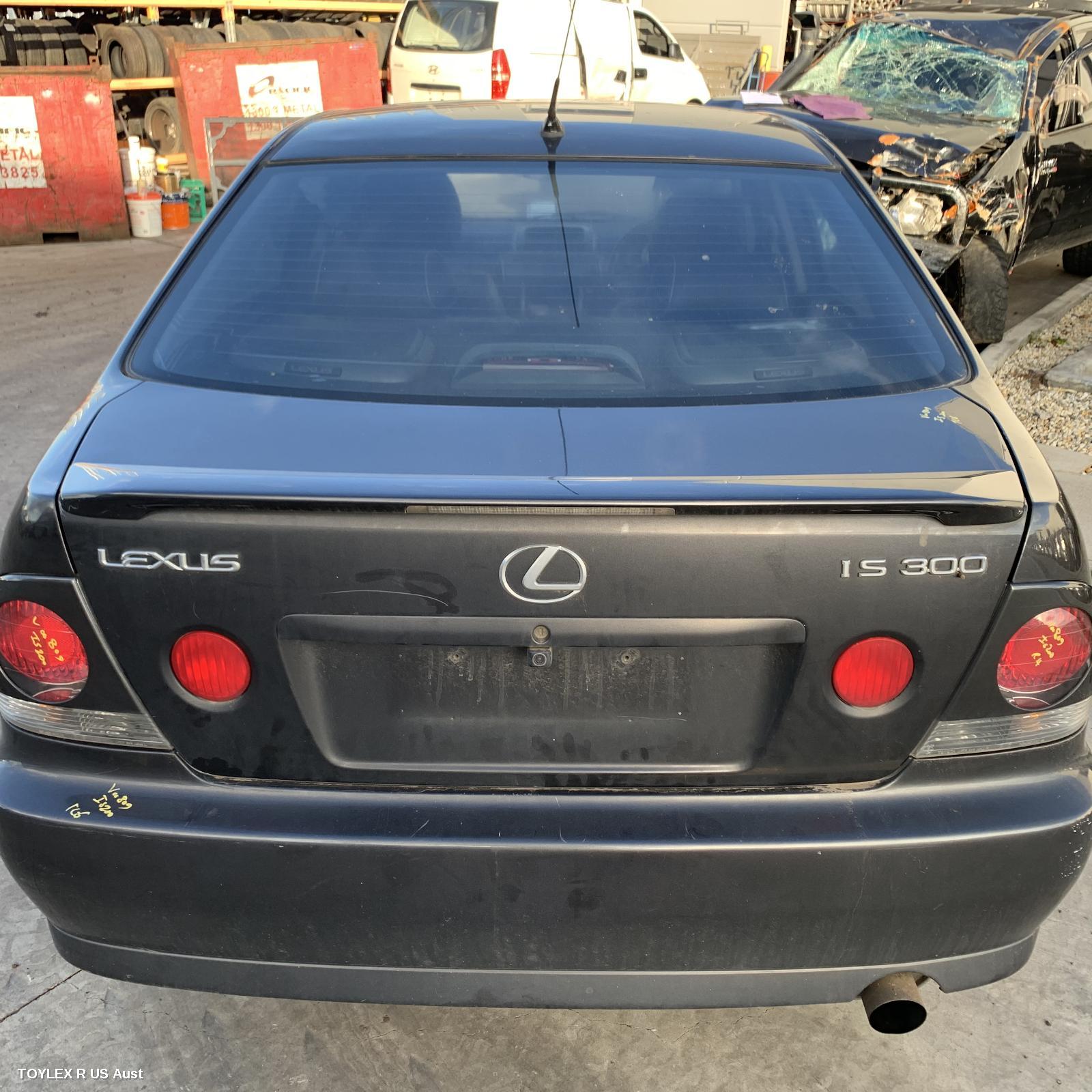 LEXUS IS200/IS300 2002 Bootlid/Tailgate BOOTLID, SPOILERED TYPE (2 POST SPOILER)