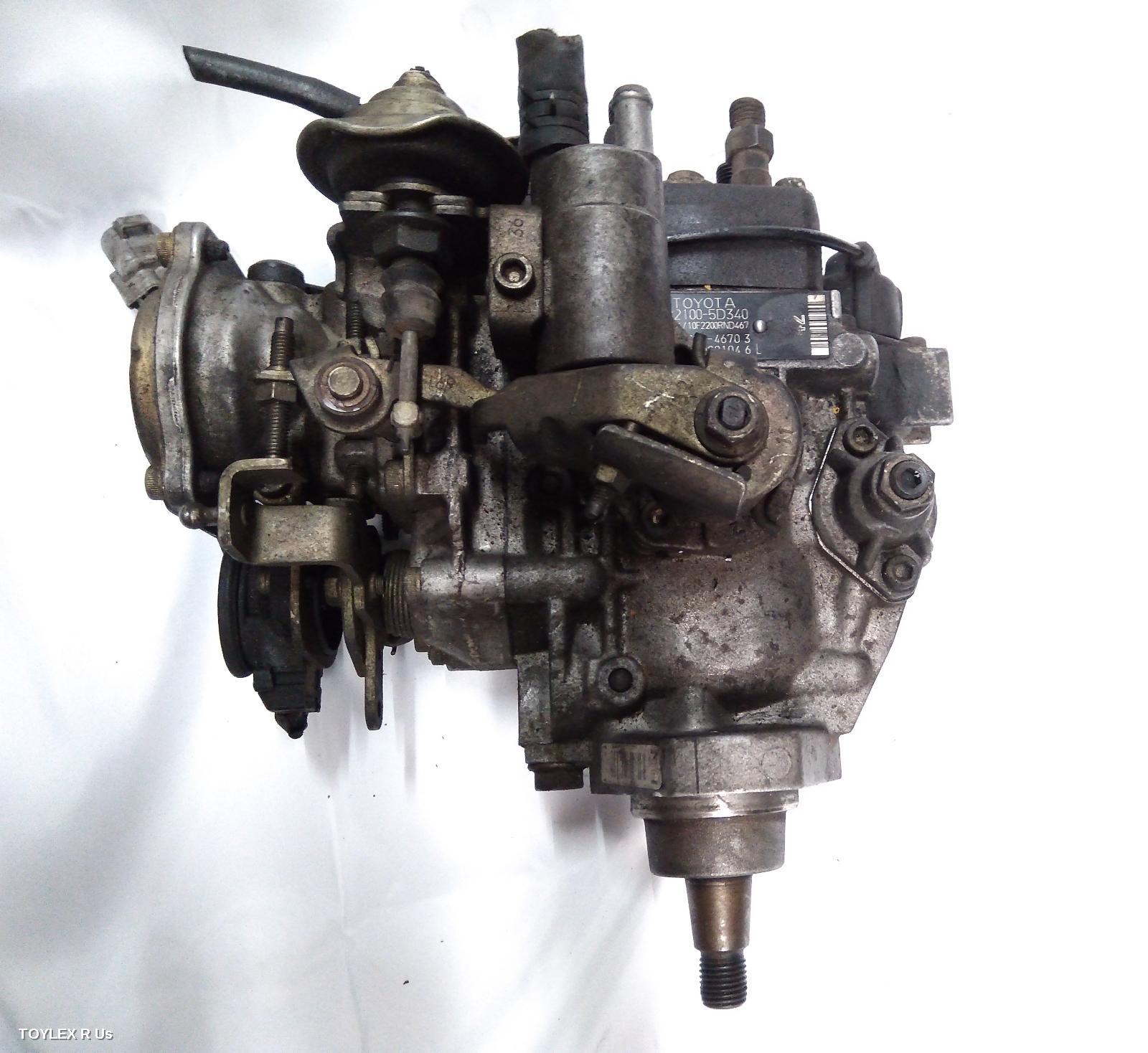 TOYOTA HIACE 1993 Injector Pump 2.8, 3L, NON TACHO TYPE, LH10#