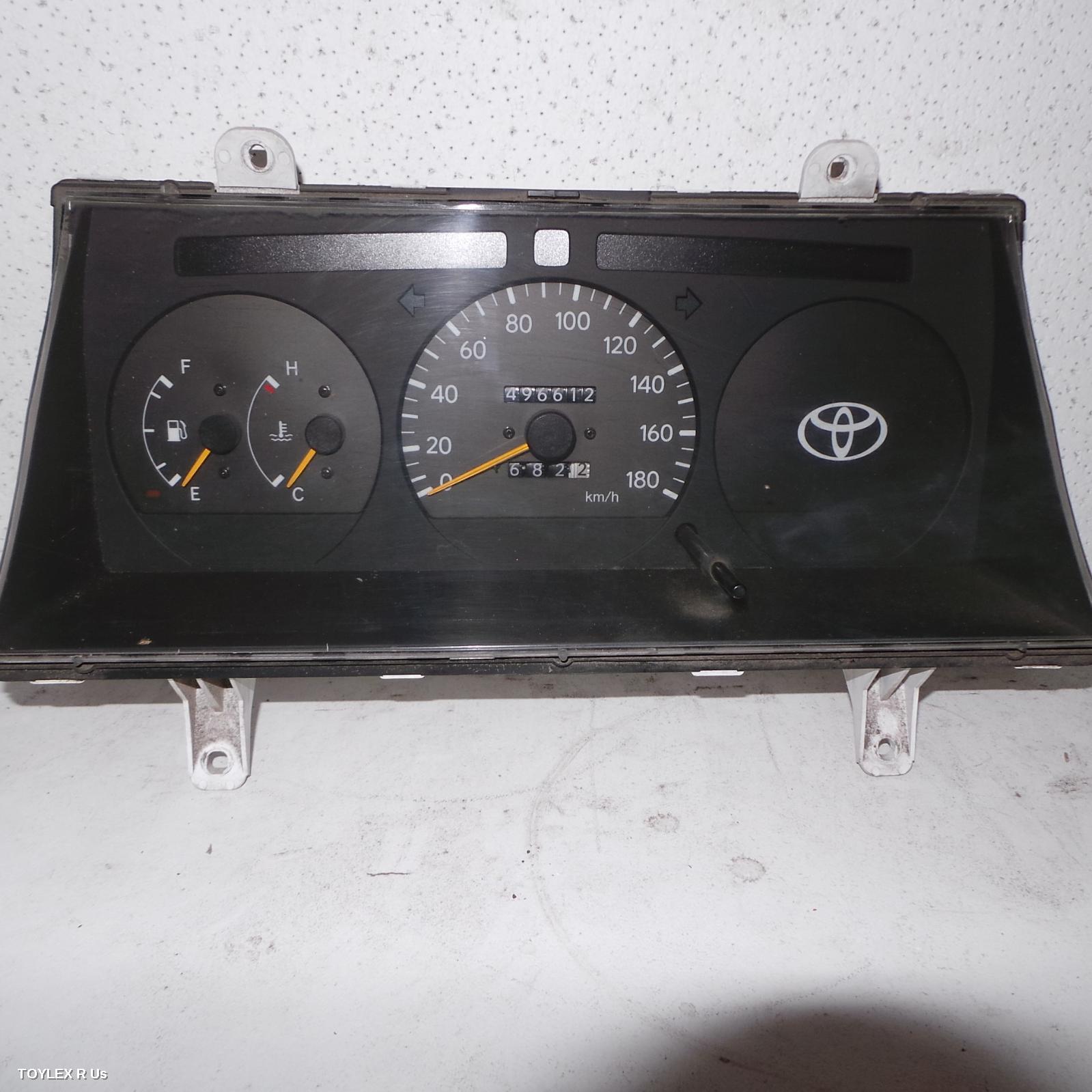 TOYOTA HIACE 2000 Instrument Cluster PETROL, MANUAL T/M, NON TACHO TYPE, LH/RZH10#