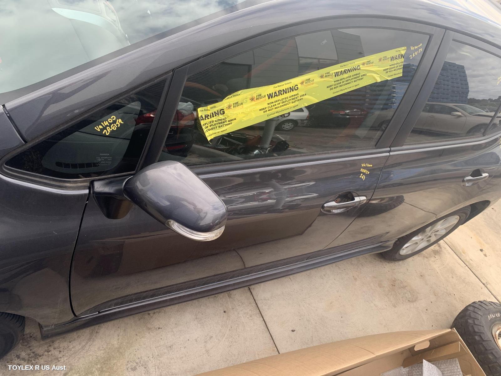 TOYOTA COROLLA 2012 Left Front Door Window ZRE152R, HATCH