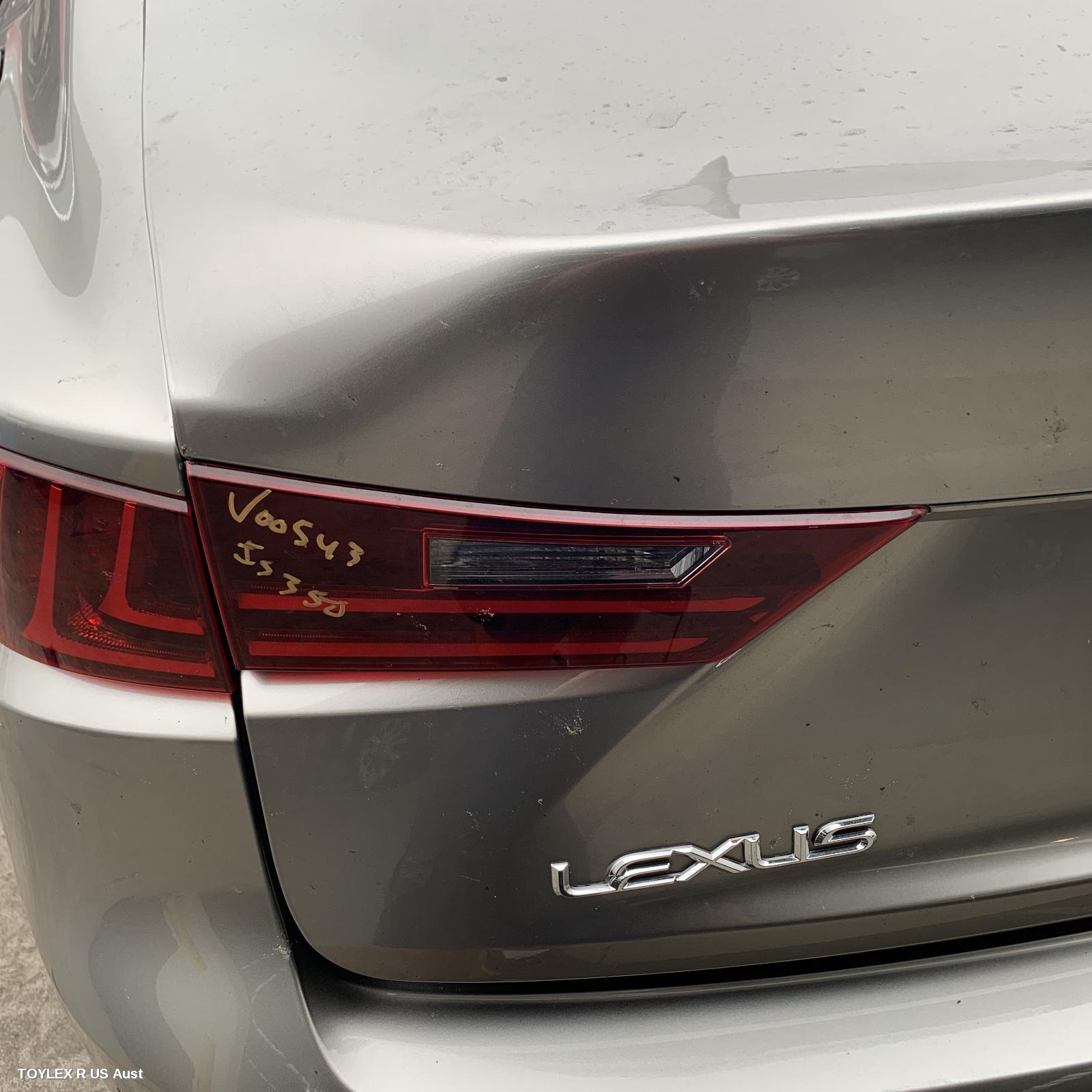 LEXUS IS SERIES 2013 Rear Garnish IS200t/IS250/IS300H/IS350, BOOTLID LAMP (LH SIDE), XE30