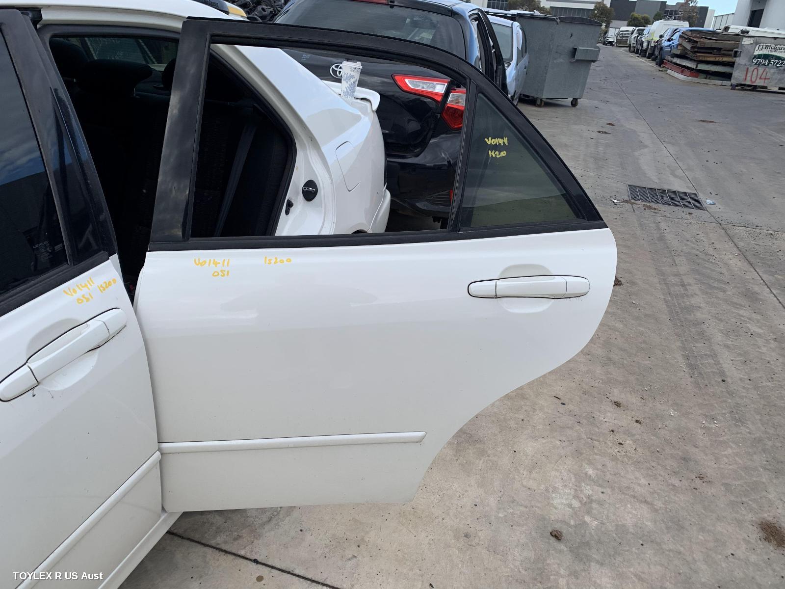 LEXUS IS200/IS300 2001 Left Rear Door/Sliding IS200/IS300