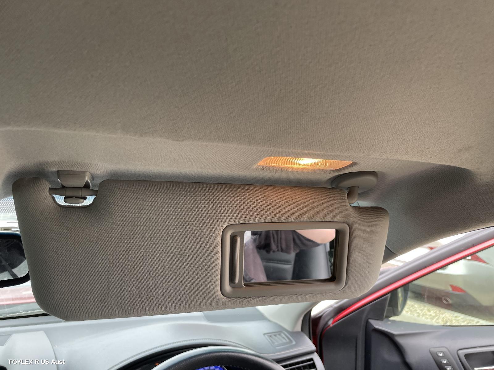 TOYOTA CAMRY 2016 Sunvisor ASV50/AVV50, RH SIDE, W/ LAMP TYPE