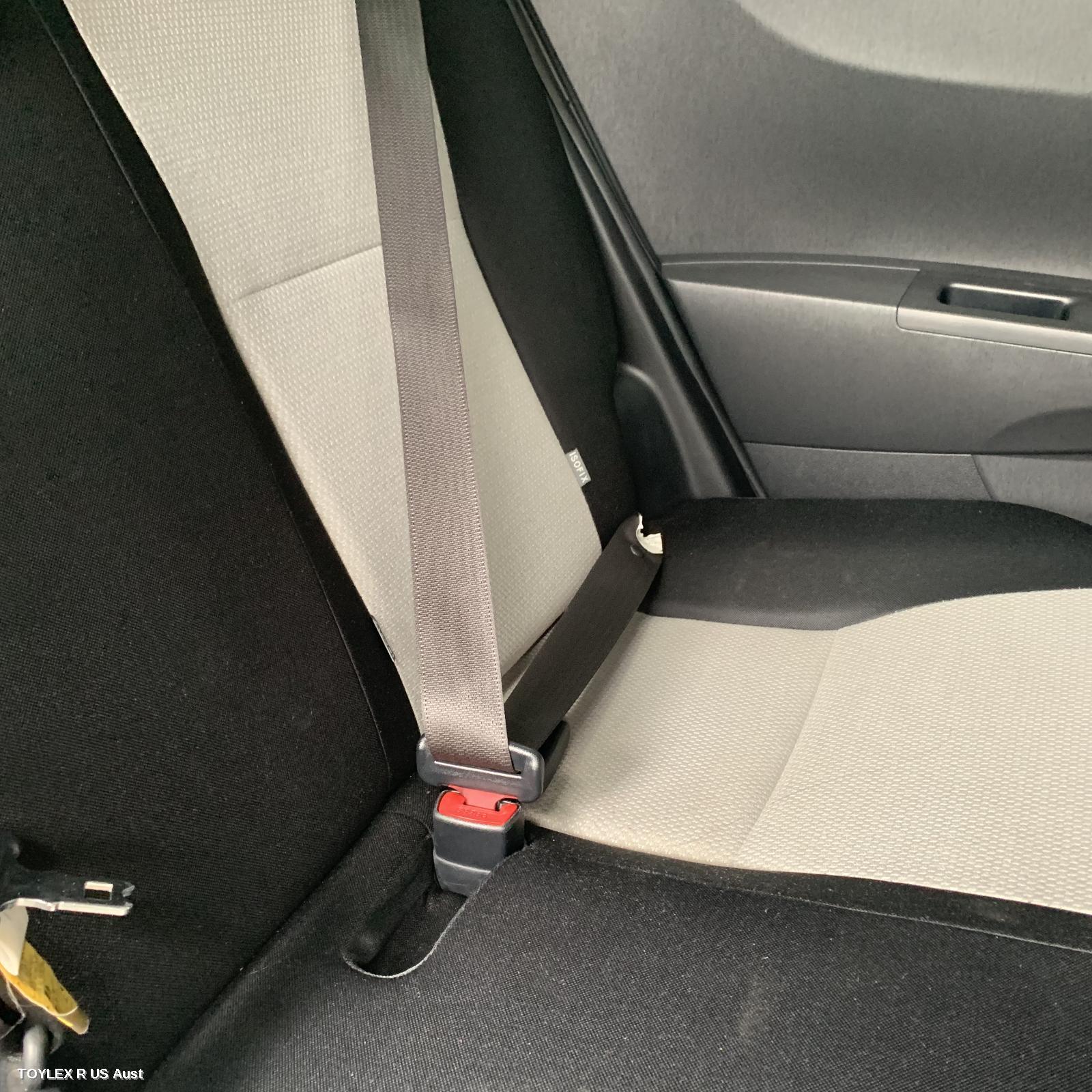 TOYOTA YARIS 2011 Seatbelt/Stalk LH REAR, SEAT BELT STALK ONLY, 5DR HATCH, NCP13#
