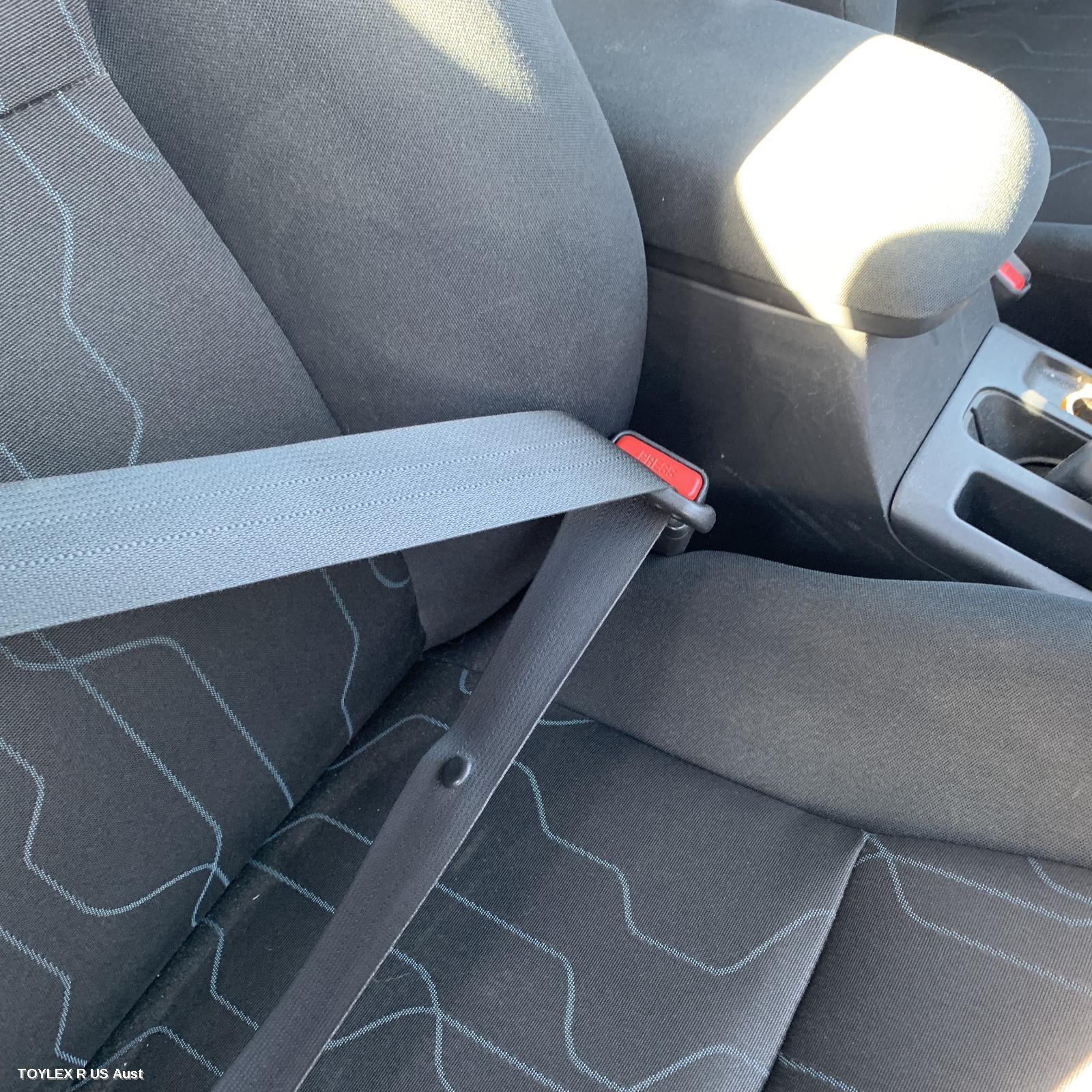 TOYOTA COROLLA 2009 Seatbelt/Stalk RH FRONT, SEAT BELT ONLY, ZRE152/153R