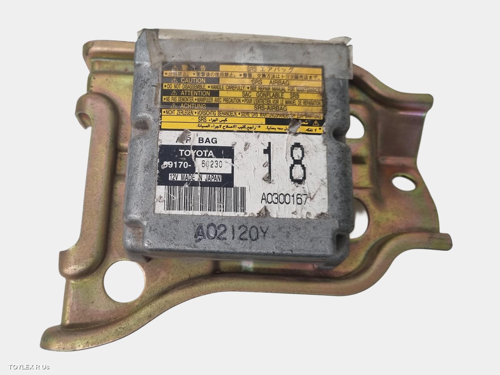 TOYOTA LANDCRUISER 2003 Airbag Module/Sensor 105 SERIES, MODULE, P/N 8917060230