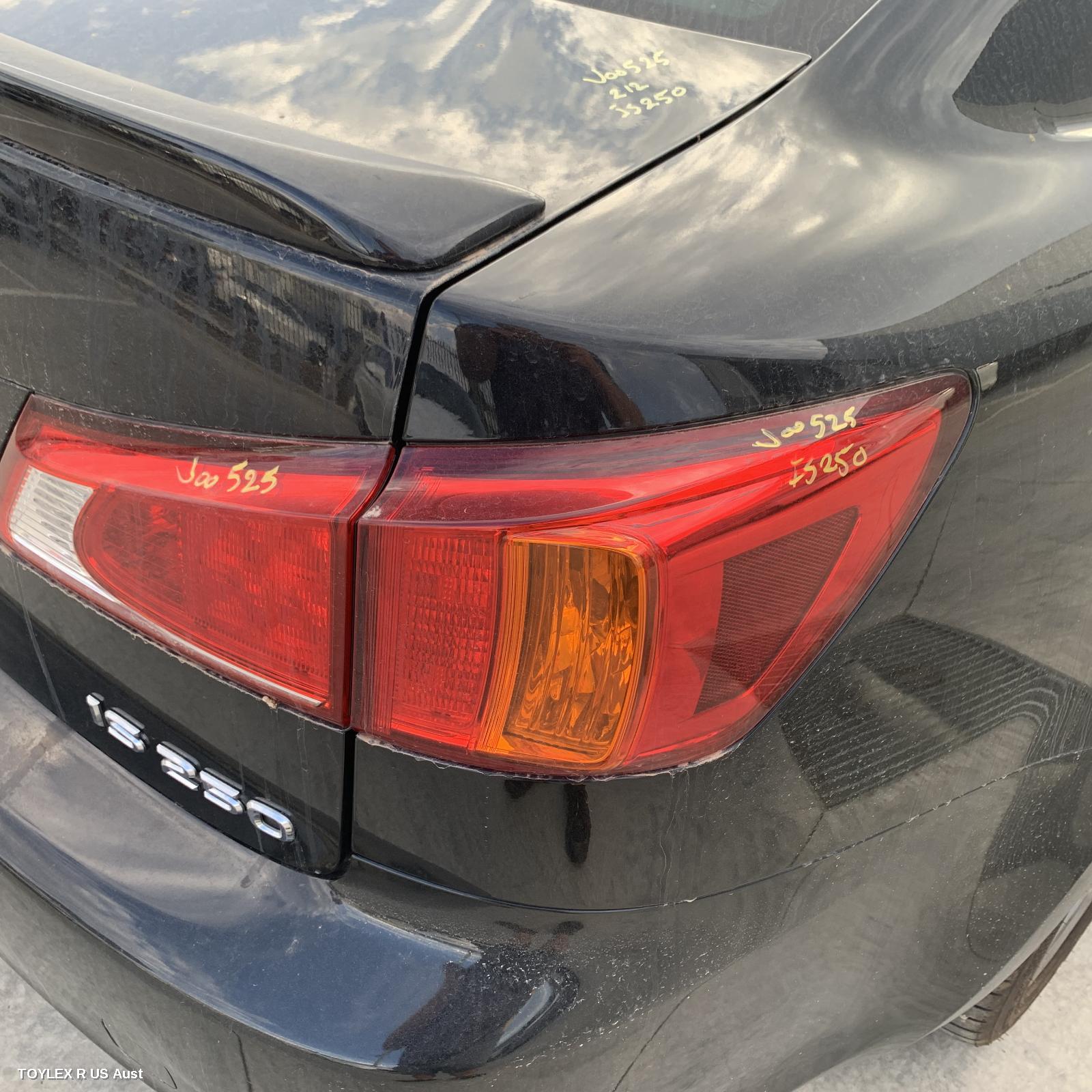 LEXUS IS250/IS250C 2009 Right Taillight IS250, GSE20R, SEDAN