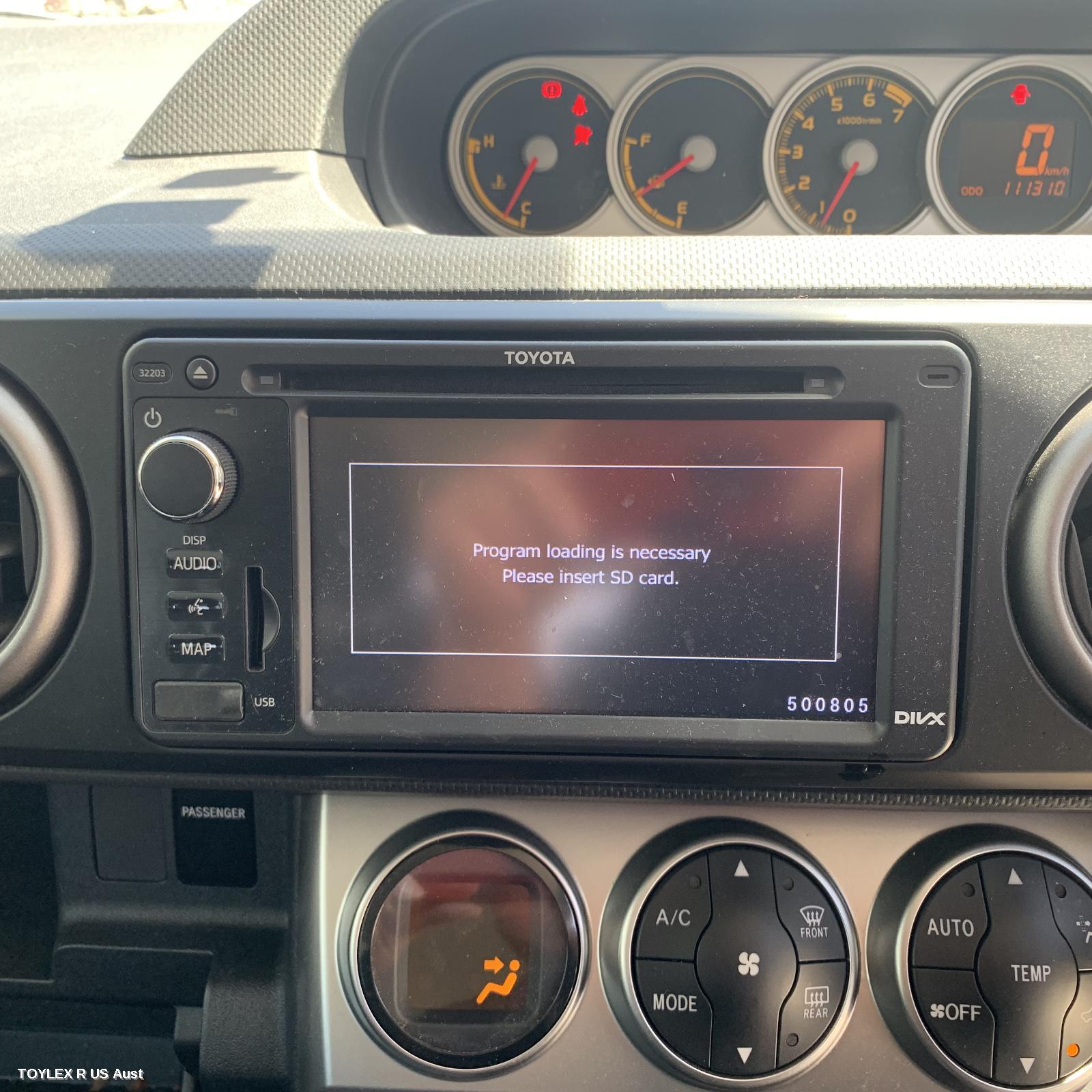 TOYOTA RUKUS 2012 Radio/Cd/Dvd/Sat/Tv BLUETOOTH/STACKER, AZE151R