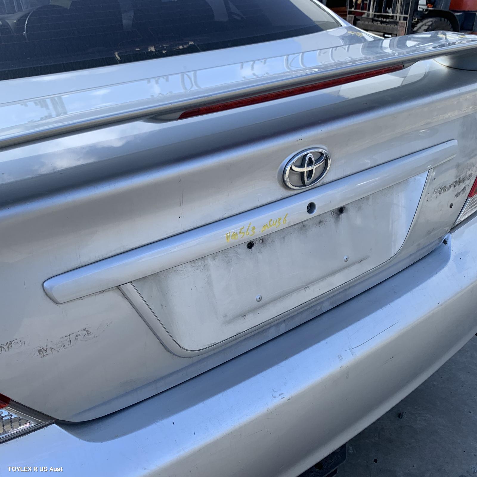 TOYOTA CAMRY 2005 Rear Garnish SK36, COLOUR CODED TYPE