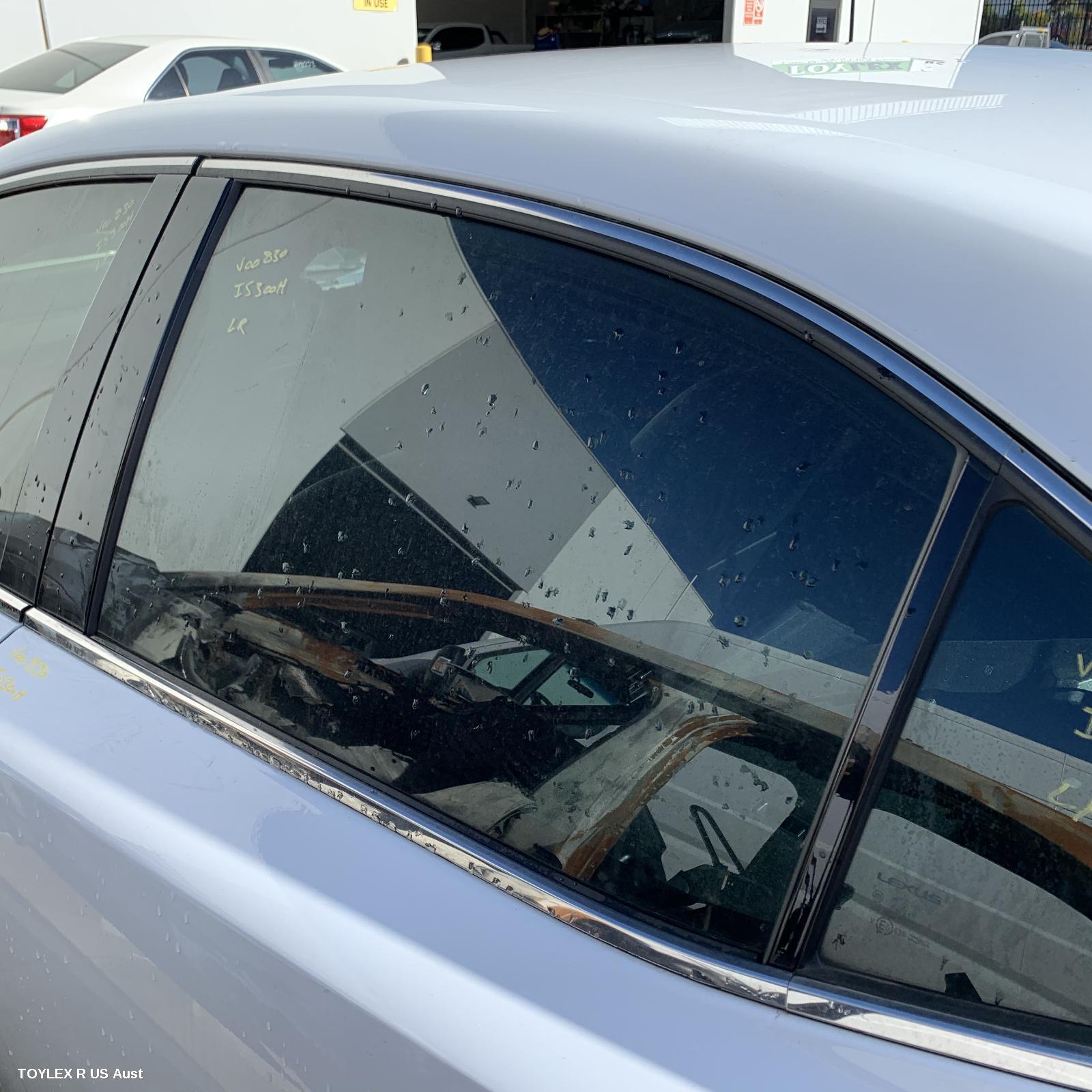 LEXUS IS SERIES 2014 Left Rear Door Window XE30