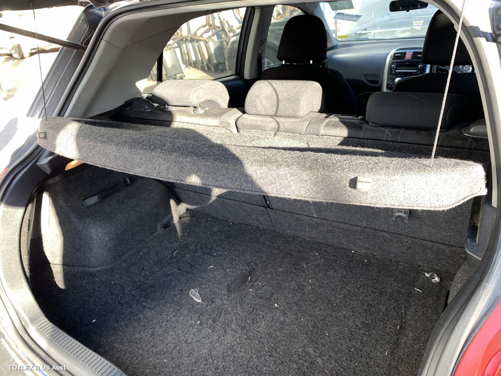 TOYOTA COROLLA 2010 PARCEL_SHELF_CARGO_BLIND ZRE152R, HATCH