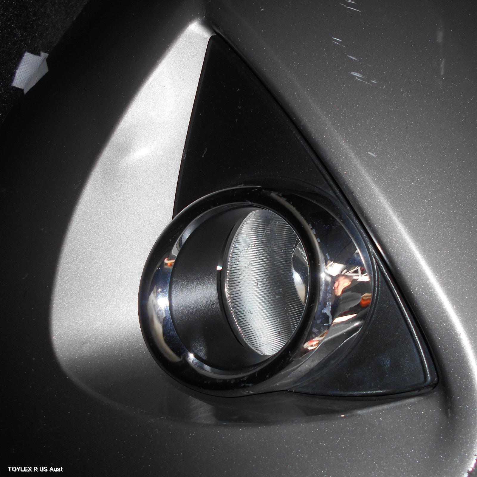 TOYOTA COROLLA 2013 Left Indicator/Fog/Side BUMPER FOGLAMP, ZRE182R, HATCH, CHROME BEZEL