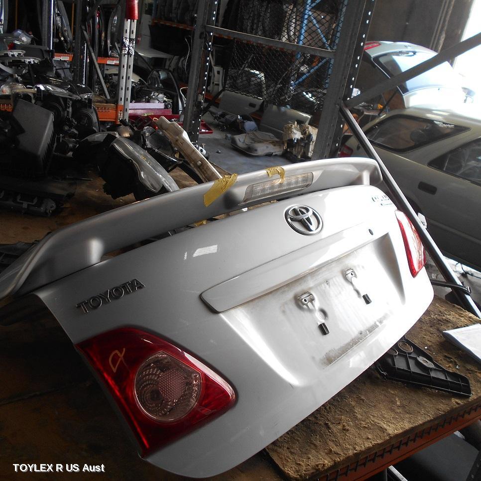 TOYOTA COROLLA 2007 Bootlid/Tailgate BOOTLID, SEDAN, ZRE152R, CONQUEST, SPOILERED TYPE