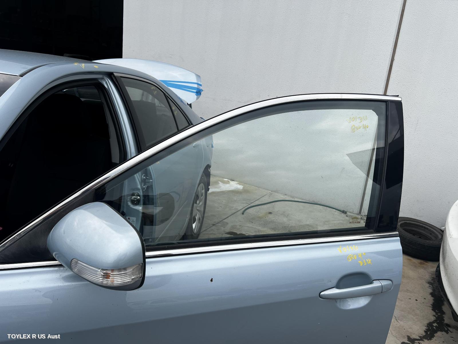 TOYOTA AURION 2008 Left Front Door Window GSV40R