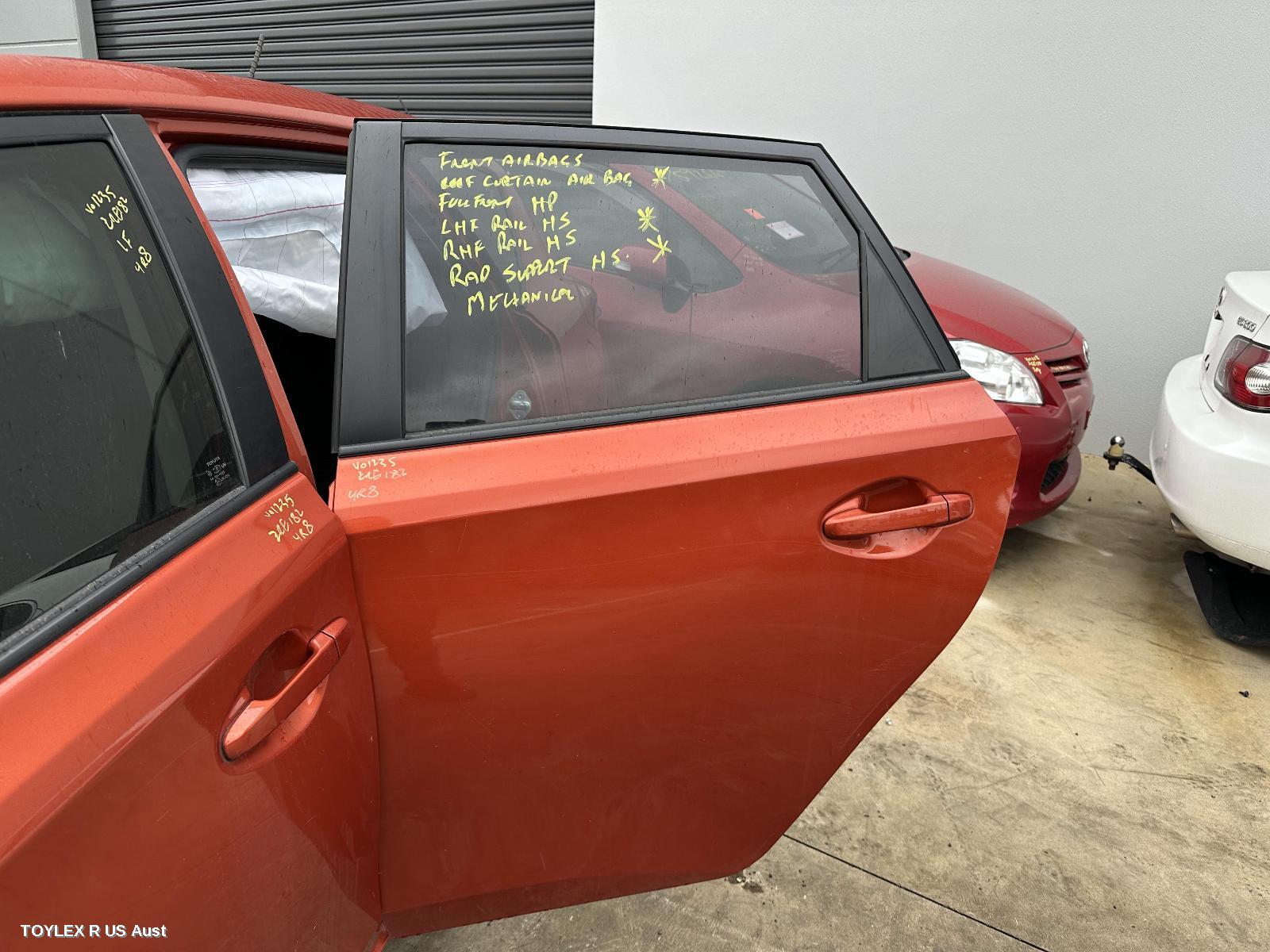 TOYOTA COROLLA 2014 Left Rear Door/Sliding ZRE182R/ZWE186R, HATCH