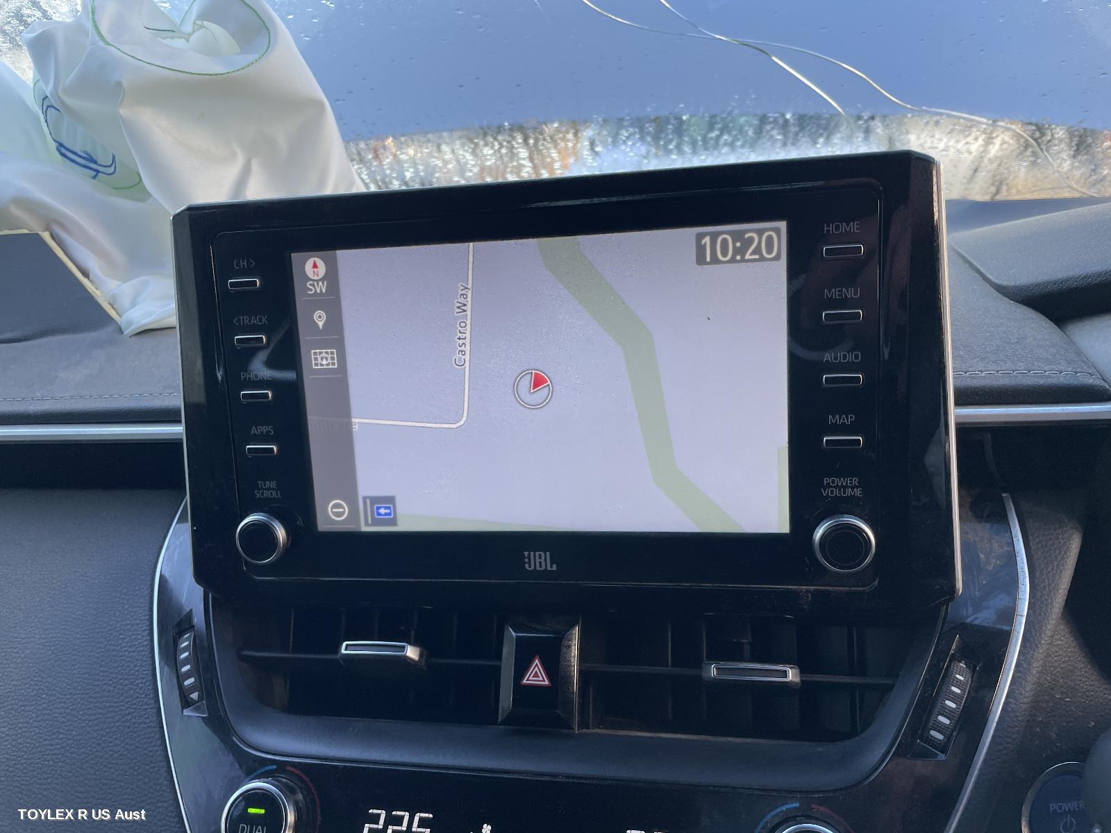 TOYOTA COROLLA 2020 Radio/Cd/Dvd/Sat/Tv DISPLAY UNIT, 8IN TOUCHSCREEN, W/ SAT NAV TYPE, E210