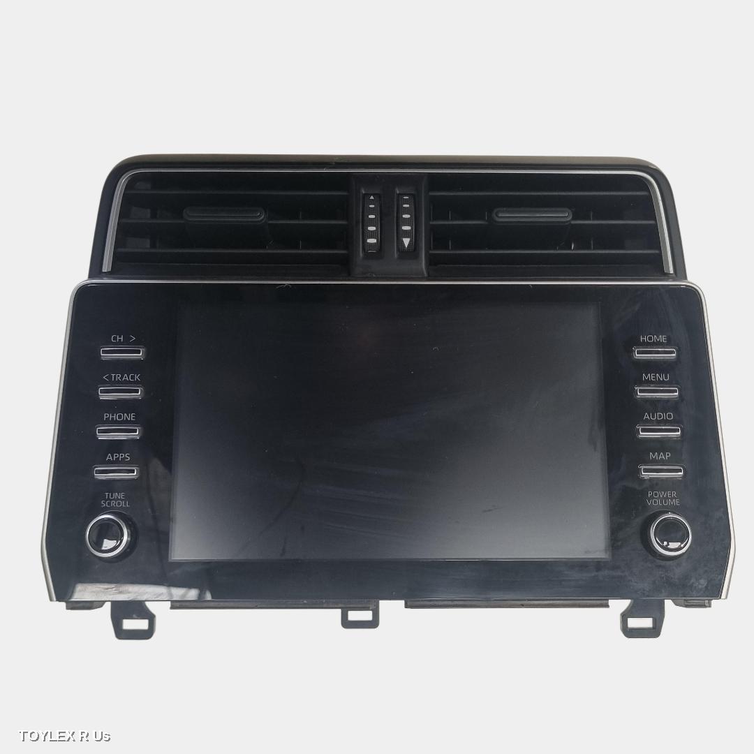 TOYOTA PRADO 2021 Radio/Cd/Dvd/Sat/Tv DISPLAY/HEAD UNIT, SAT NAV TYPE, 9IN, 150 SERIES