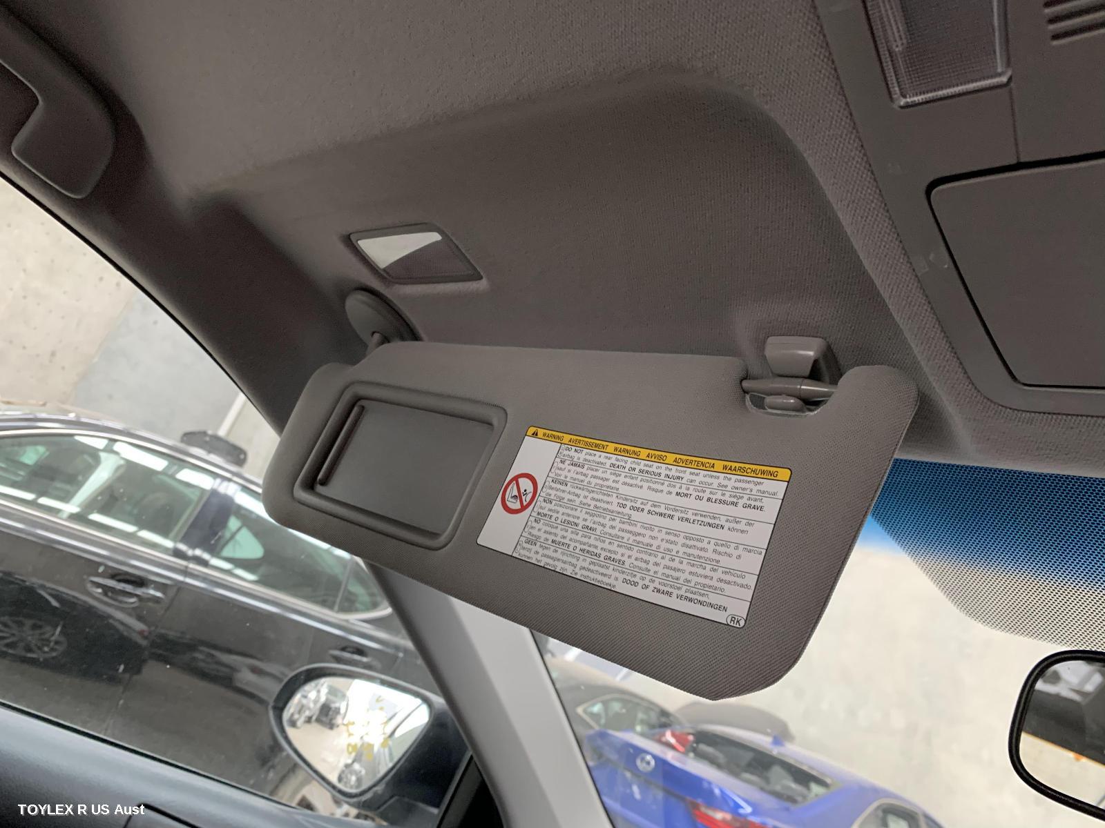 TOYOTA CAMRY 2014 Sunvisor ASV50/AVV50, LH SIDE, W/ LAMP TYPE