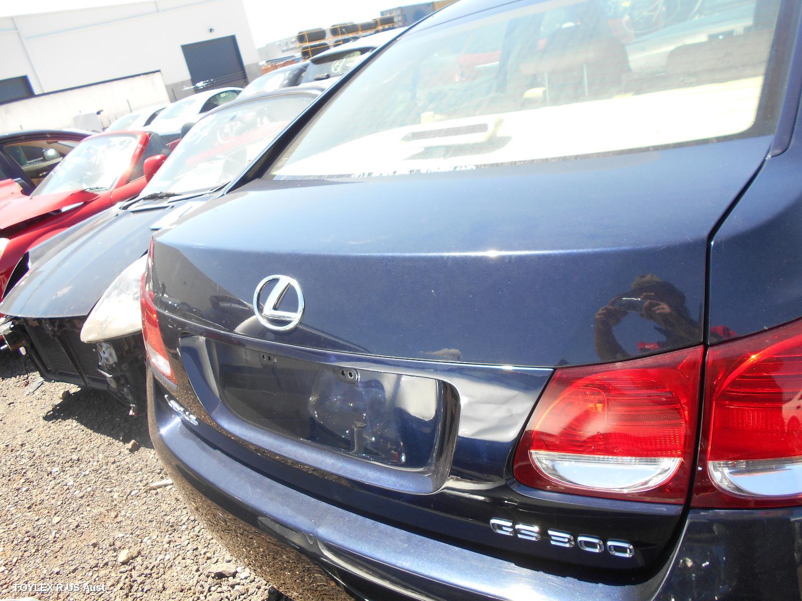 LEXUS GS 2007 Bootlid/Tailgate BOOTLID, 190 SERIES, NON SPOILER, W/ CAMERA TYPE