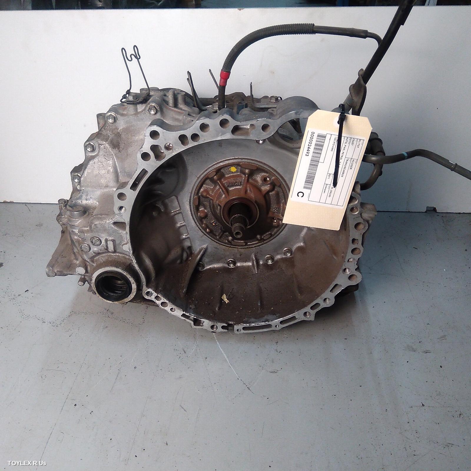 TOYOTA KLUGER 2011 Trans/Gearbox AUTO, FWD, PETROL, 3.5, 2GR-FE, (4TH VIN = D), GSU40-GSU45