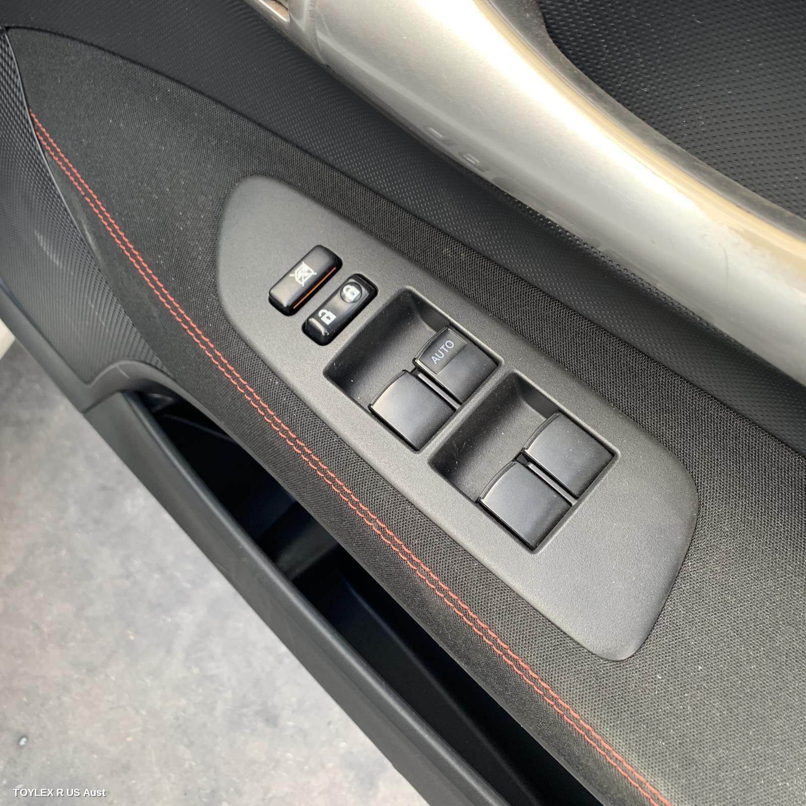 TOYOTA COROLLA 2012 Pwr Dr Wind Switch RH FRONT (MASTER SWITCH), 4 DOOR TYPE, ZRE152