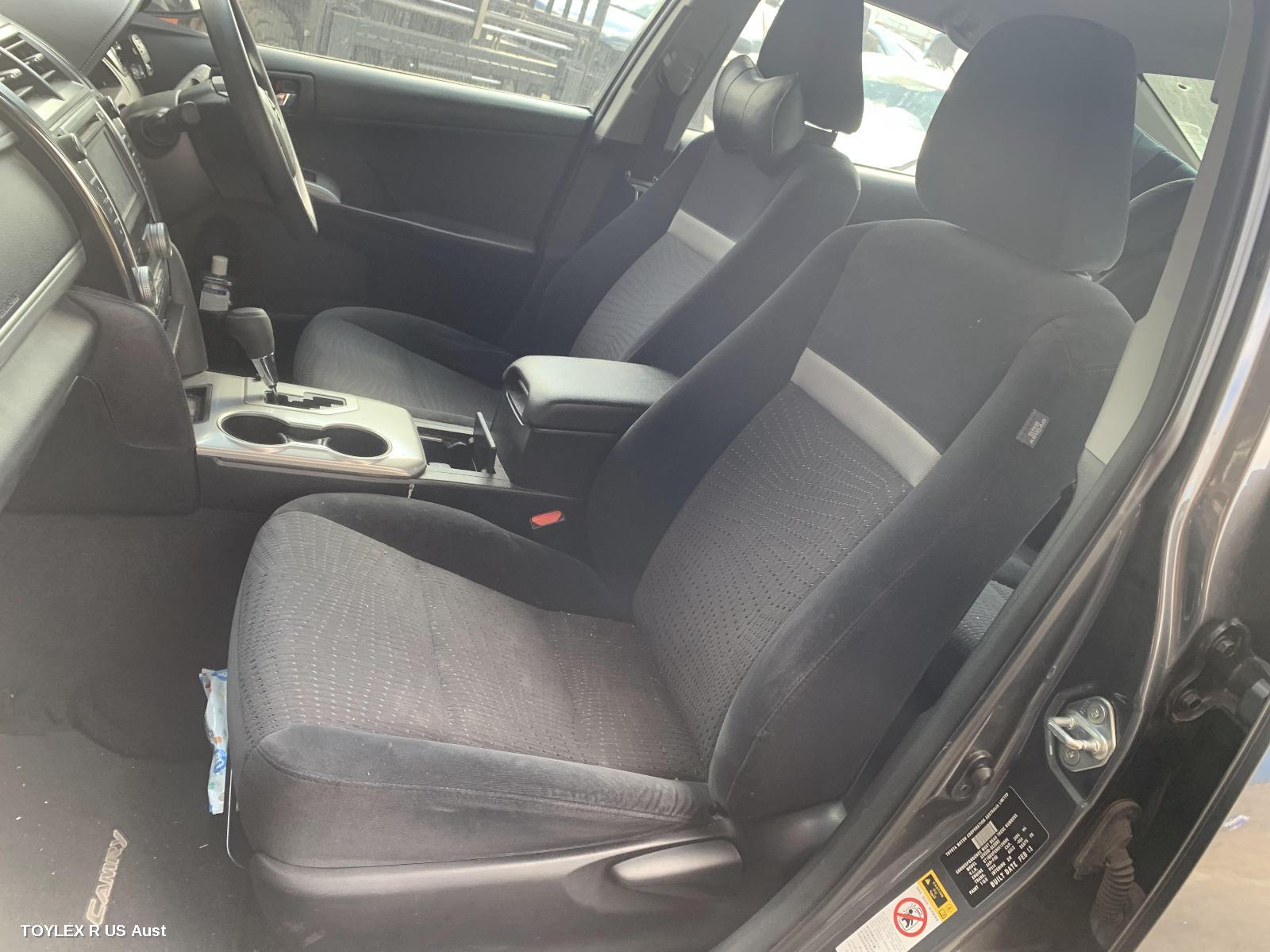 TOYOTA CAMRY 2013 Front Seat LH FRONT, AVV50, CLOTH, HYBRID