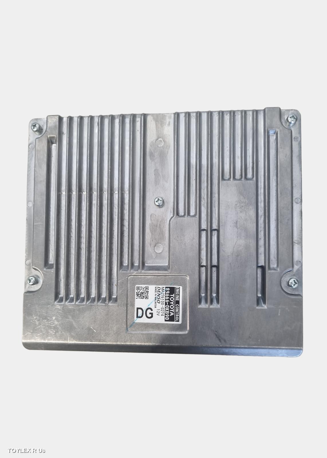 TOYOTA HILUX 2018 Ecu ENGINE ECU, 2.8, 1GD-FTV, DIESEL, AUTO, P/N 896660KB90, ECU ONLY