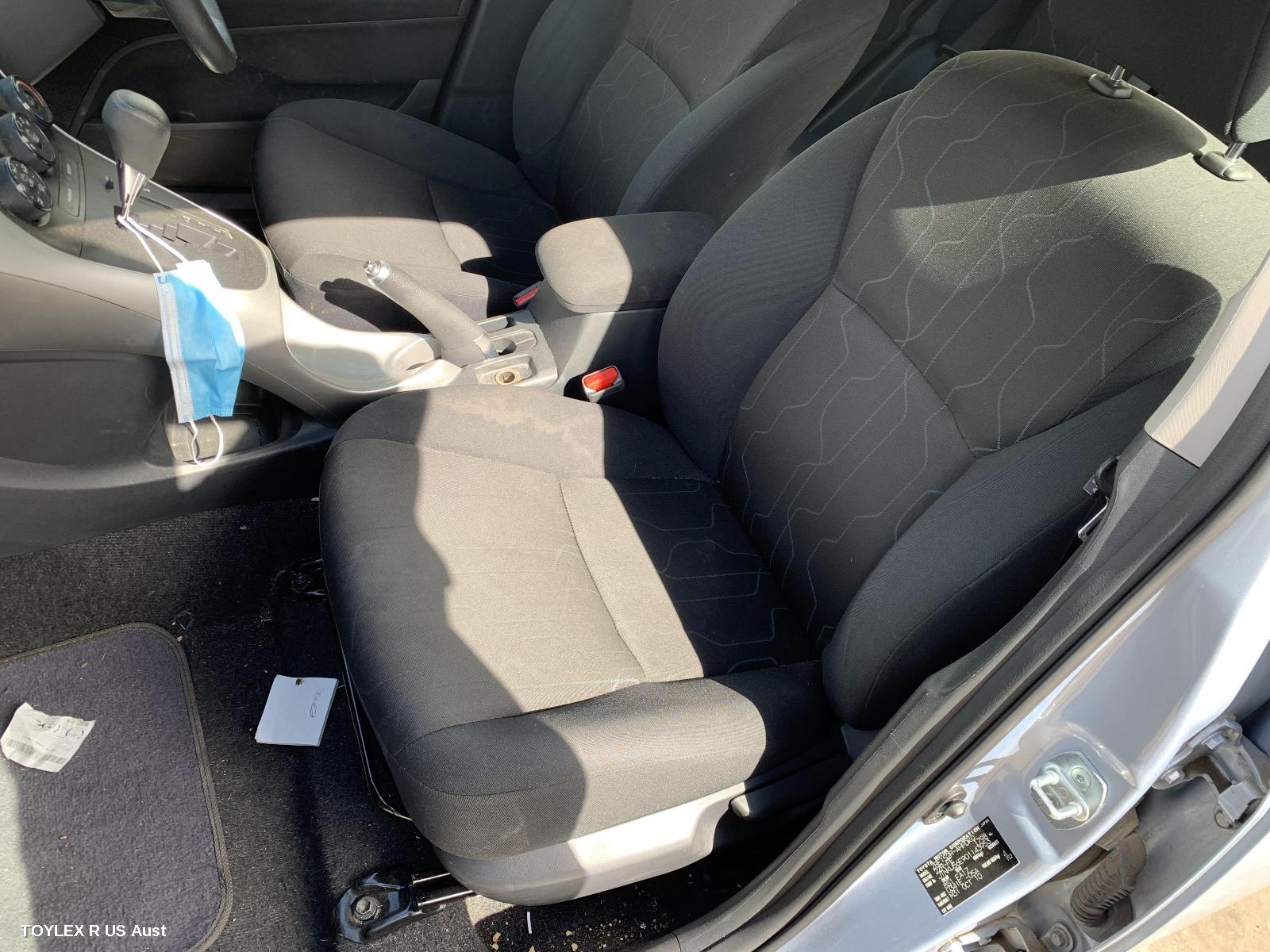 TOYOTA COROLLA 2010 Front Seat LH FRONT, ZRE152/153R, W/ AIRBAG TYPE