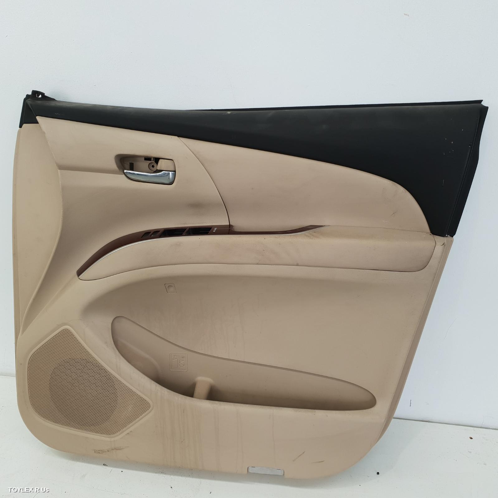 TOYOTA TARAGO 2017 Door Trim LH REAR, ACR50R, CLOTH, LIGHT GREY