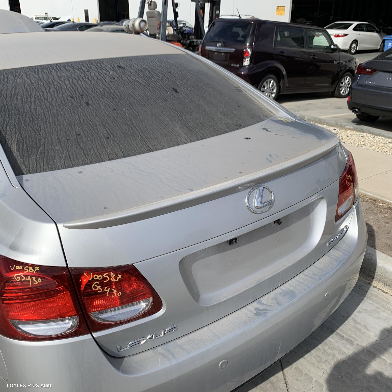 LEXUS GS 2005 Bootlid/Tailgate BOOTLID, 190 SERIES, SPOILERED TYPE, W/ CAMERA