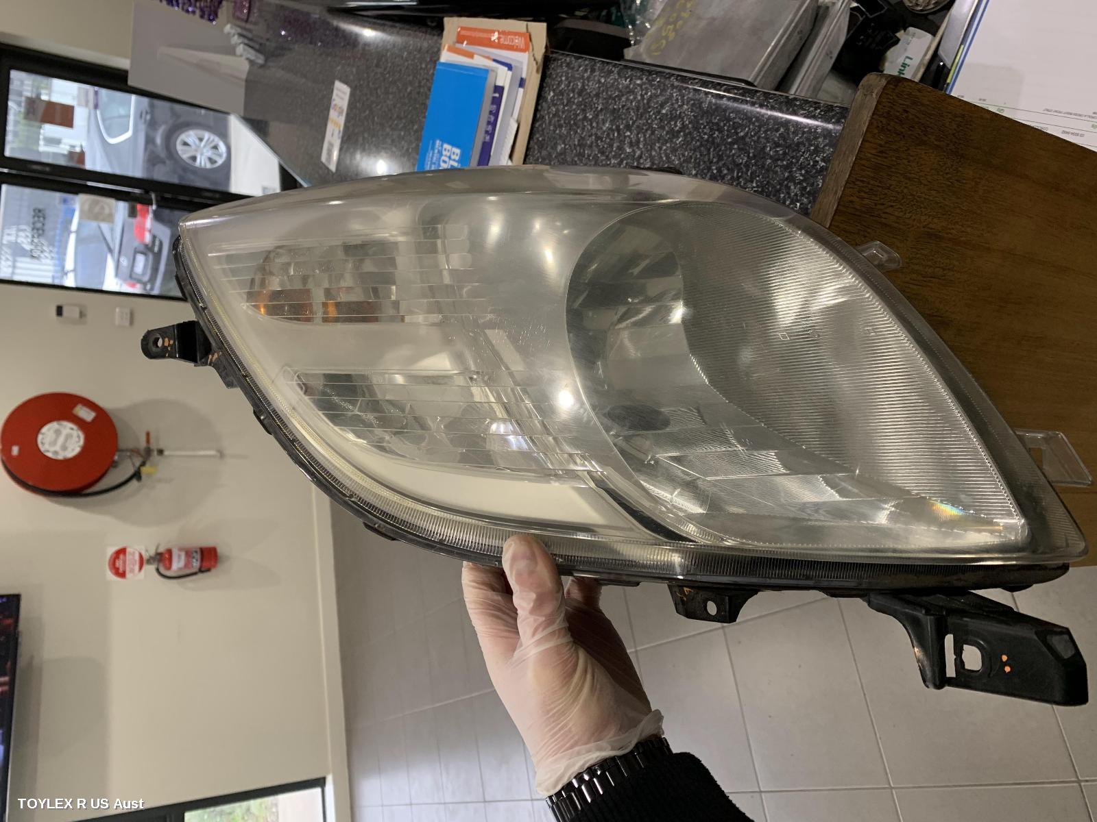 TOYOTA YARIS 2007 Left Headlamp NCP9#, HATCH, 10/05-09/08 (AUS ONLY)
