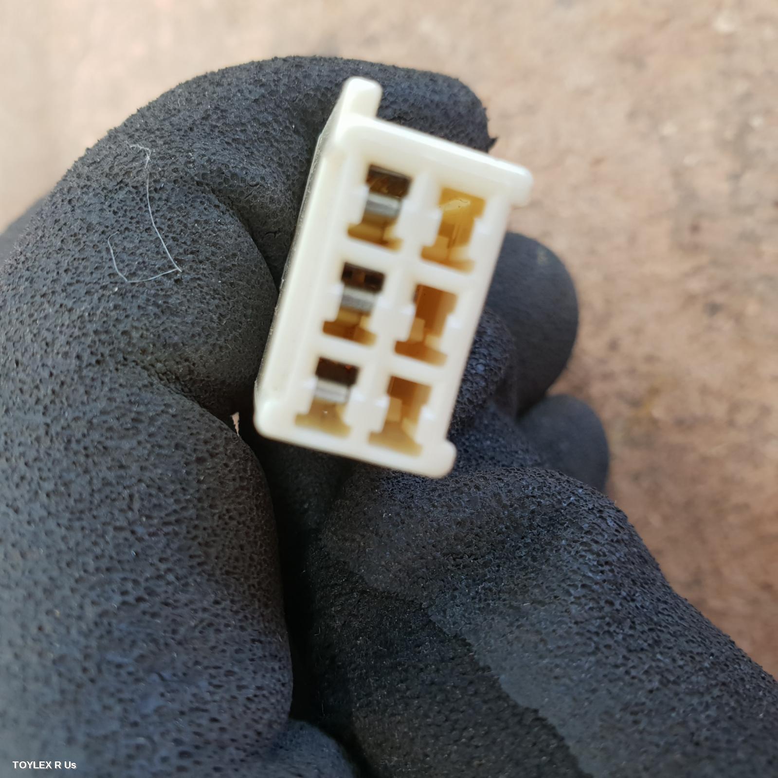 TOYOTA RAV4 2003 Left Door Mirror ACA2#R, POWER, BLACK