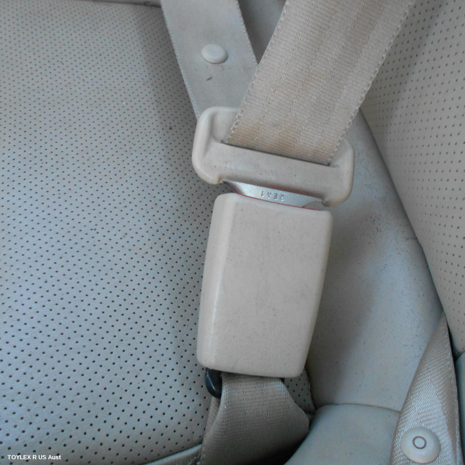 LEXUS IS200/IS300 2002 Seatbelt/Stalk RH REAR, SEAT BELT ONLY