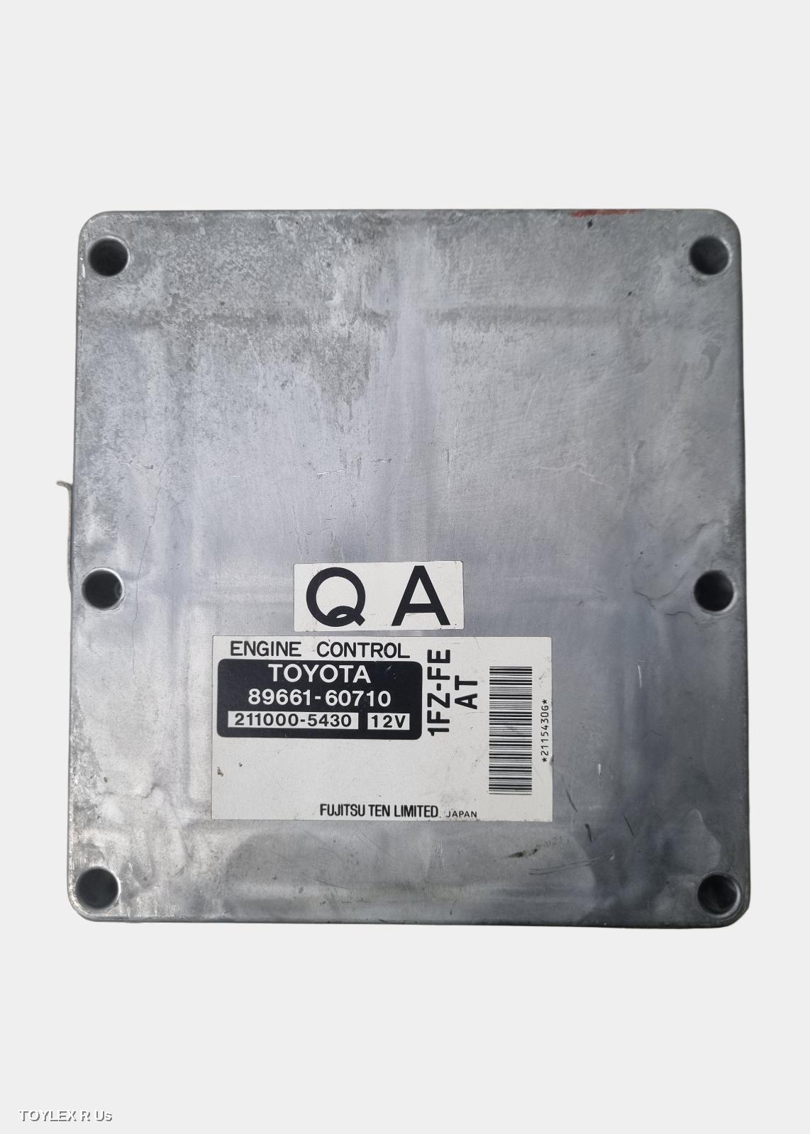 TOYOTA LANDCRUISER 2001 Ecu 100 SERIES, ENGINE ECU, 4.5, PETROL, ECU ONLY
