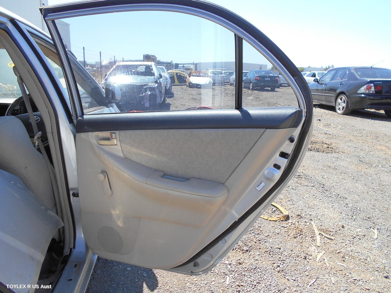 TOYOTA COROLLA 2004 Right Rear Door Sliding ZZE122 (JAPAN-VIN JTD), SEDAN