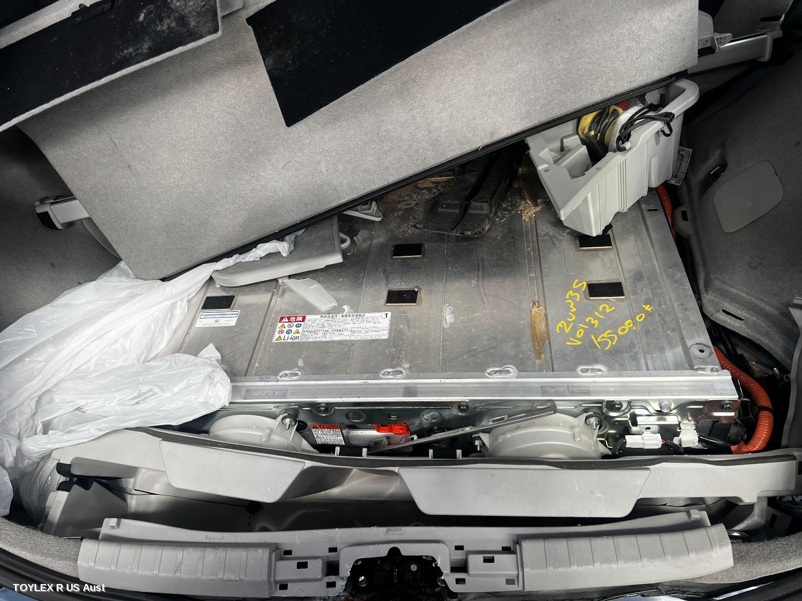 TOYOTA PRIUS 2012 High Voltage Battery ZVW30R, HYBRID BATTERY, 201.6 VOLT, (BEHIND REAR SEAT)