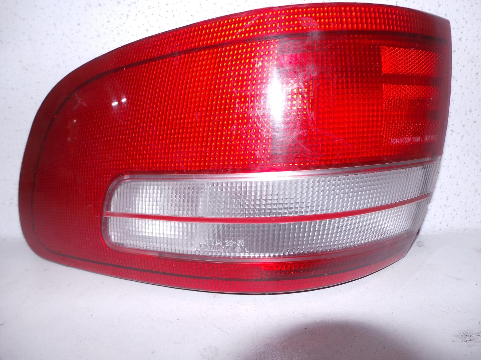 TOYOTA ESTIMA, Left Taillight, CLEAR LENS W/ RED STRIPE, LENS# 28-65, 91-95 (IMPORT)