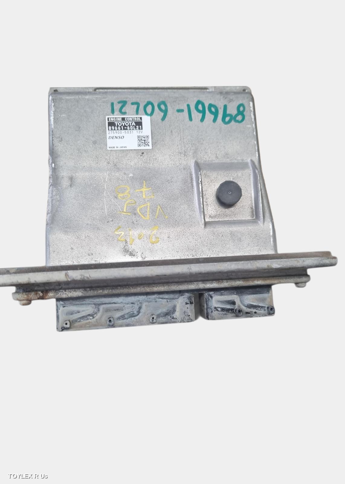 TOYOTA LANDCRUISER 2010 Ecu 76/78/79 SERIES, ENGINE ECU, 4.5, 1VD-FTV, DIESEL, P/N 8966160L20, ECU ONLY