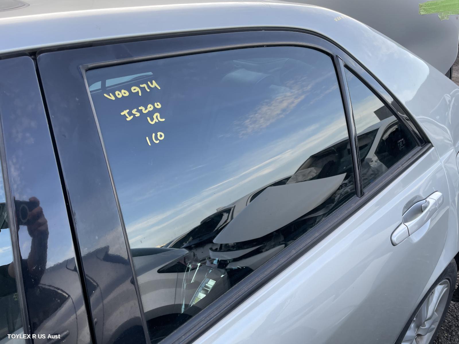 LEXUS IS200/IS300 2003 Left Rear Door Window IS200/IS300