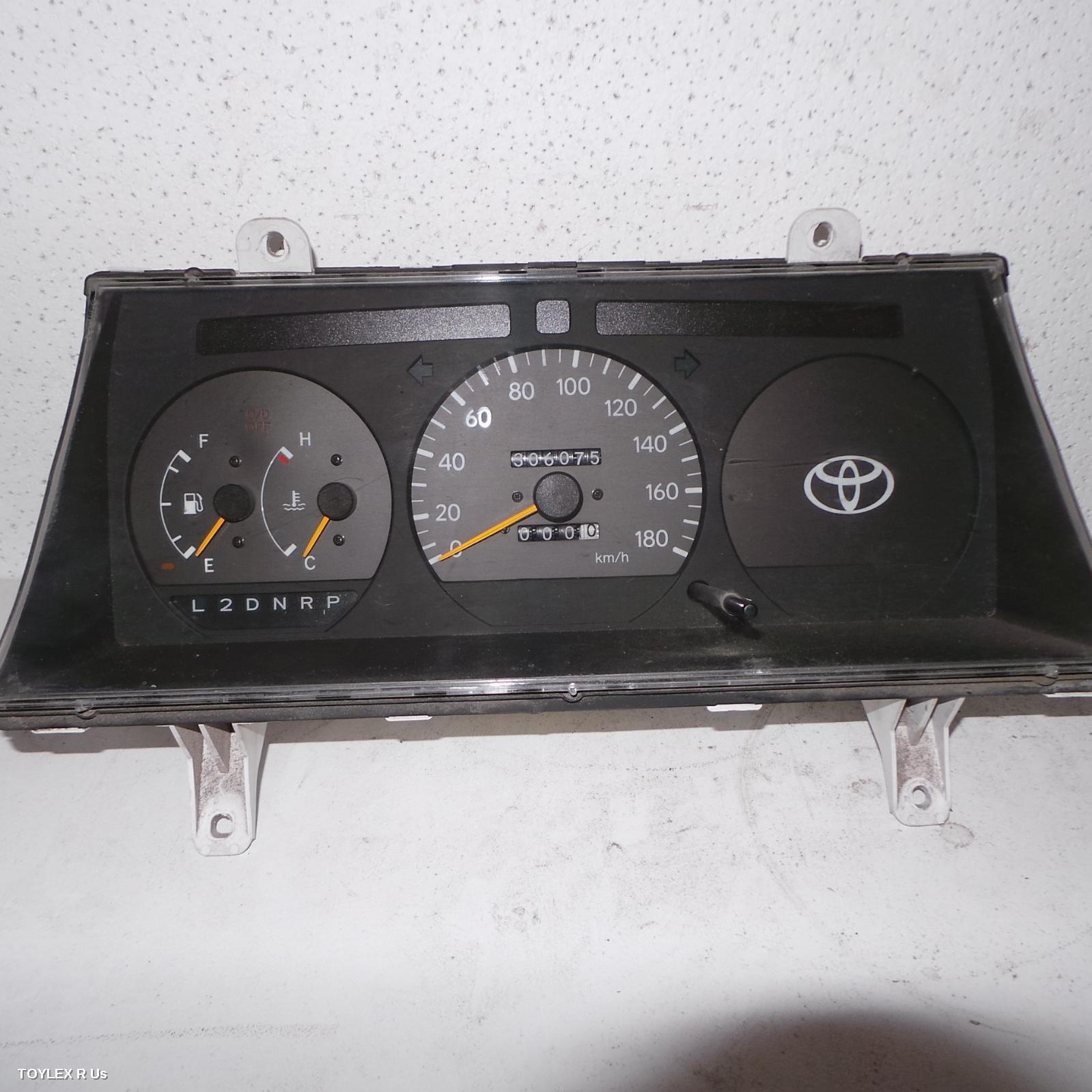 TOYOTA HIACE 1999 Instrument Cluster PETROL, AUTO T/M, NON TACHO TYPE, LH/RZH10#