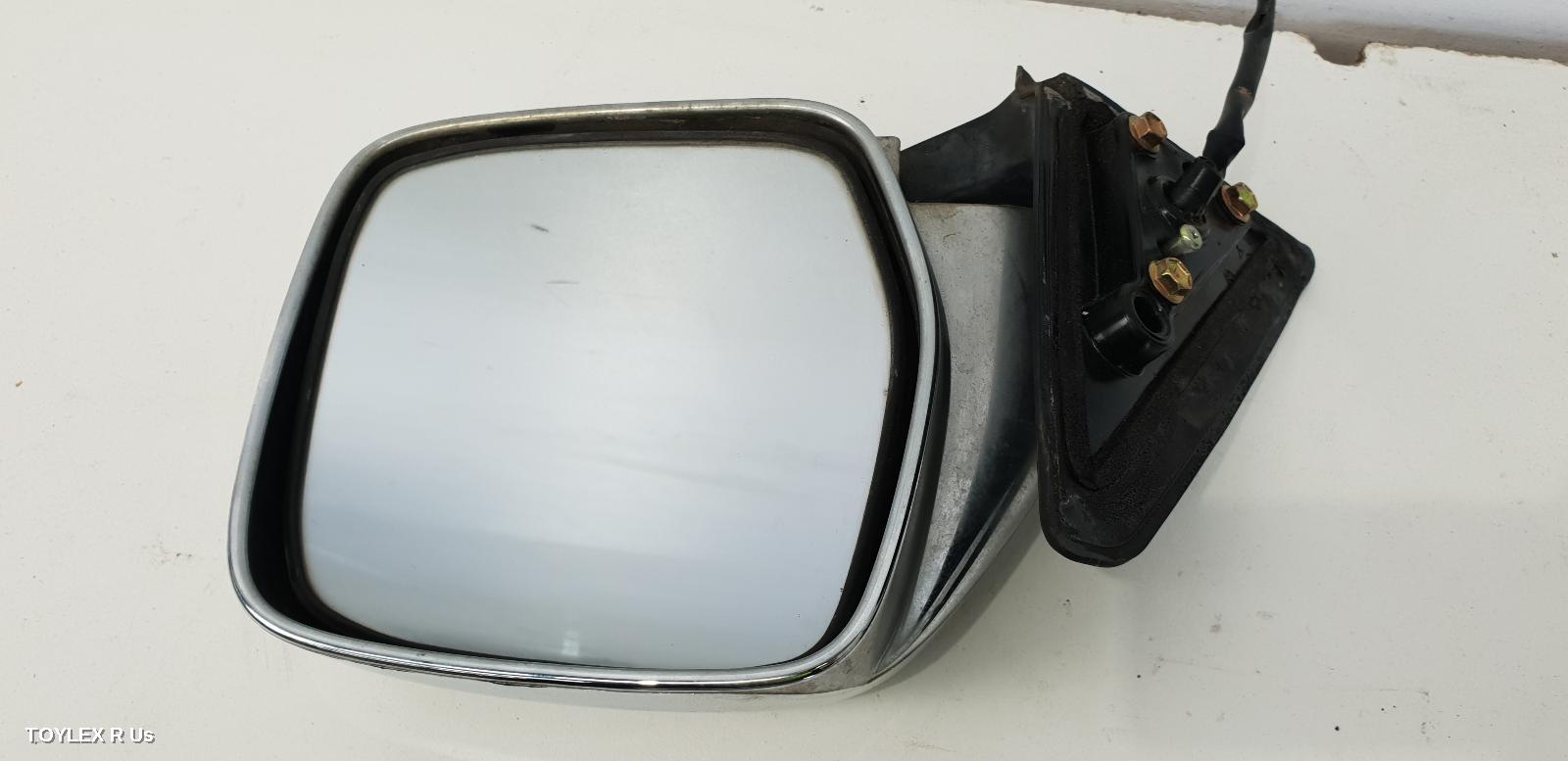 TOYOTA PRADO 2002 Right Door Mirror 95 SERIES, POWER, CHROME