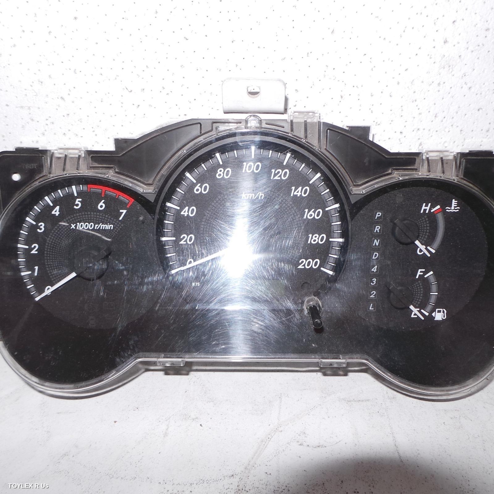 TOYOTA HILUX 2013 Instrument Cluster PETROL, 4.0, AUTO T/M, 2WD, SR