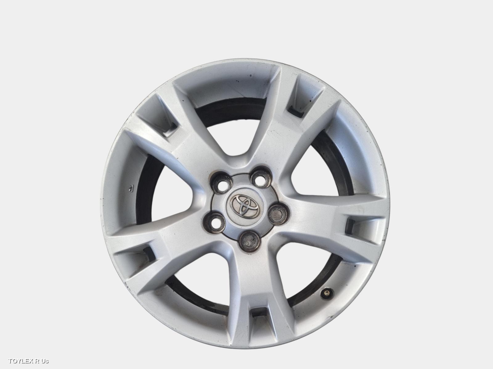 TOYOTA RAV4 2010 Wheel Mag FACTORY, 17X 6.5IN, CV/EDGE TYPE, ACA33/ACA38