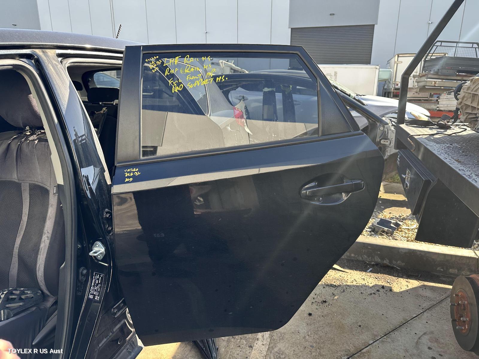 TOYOTA COROLLA 2014 Left Rear Door/Sliding ZRE182R/ZWE186R, HATCH