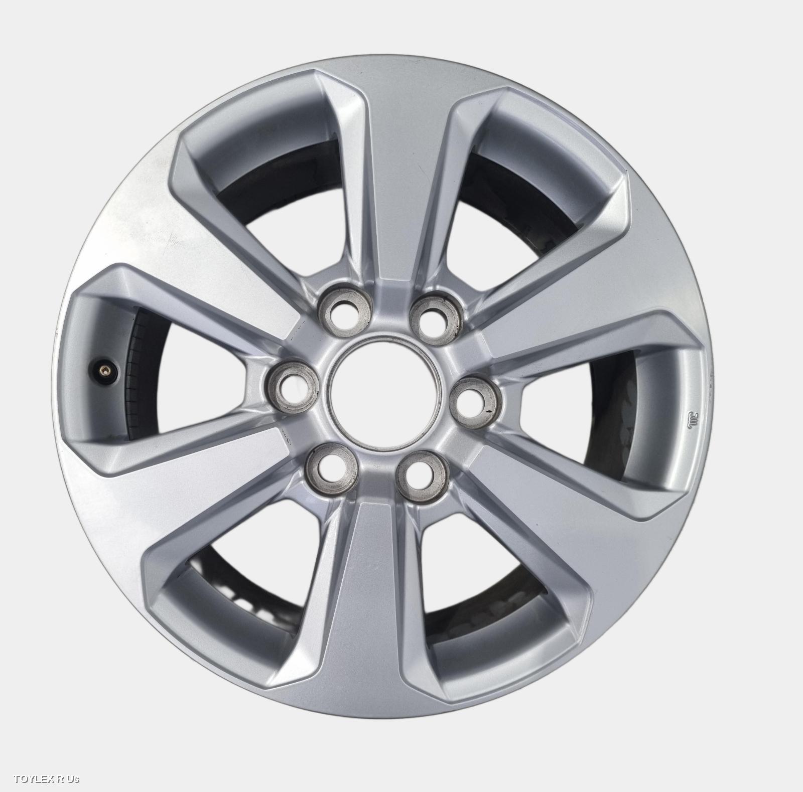 TOYOTA LANDCRUISER 2024 Wheel Mag 300 SERIES, FACTORY, 18X7.5IN, 6 U SPOKE, SILVER